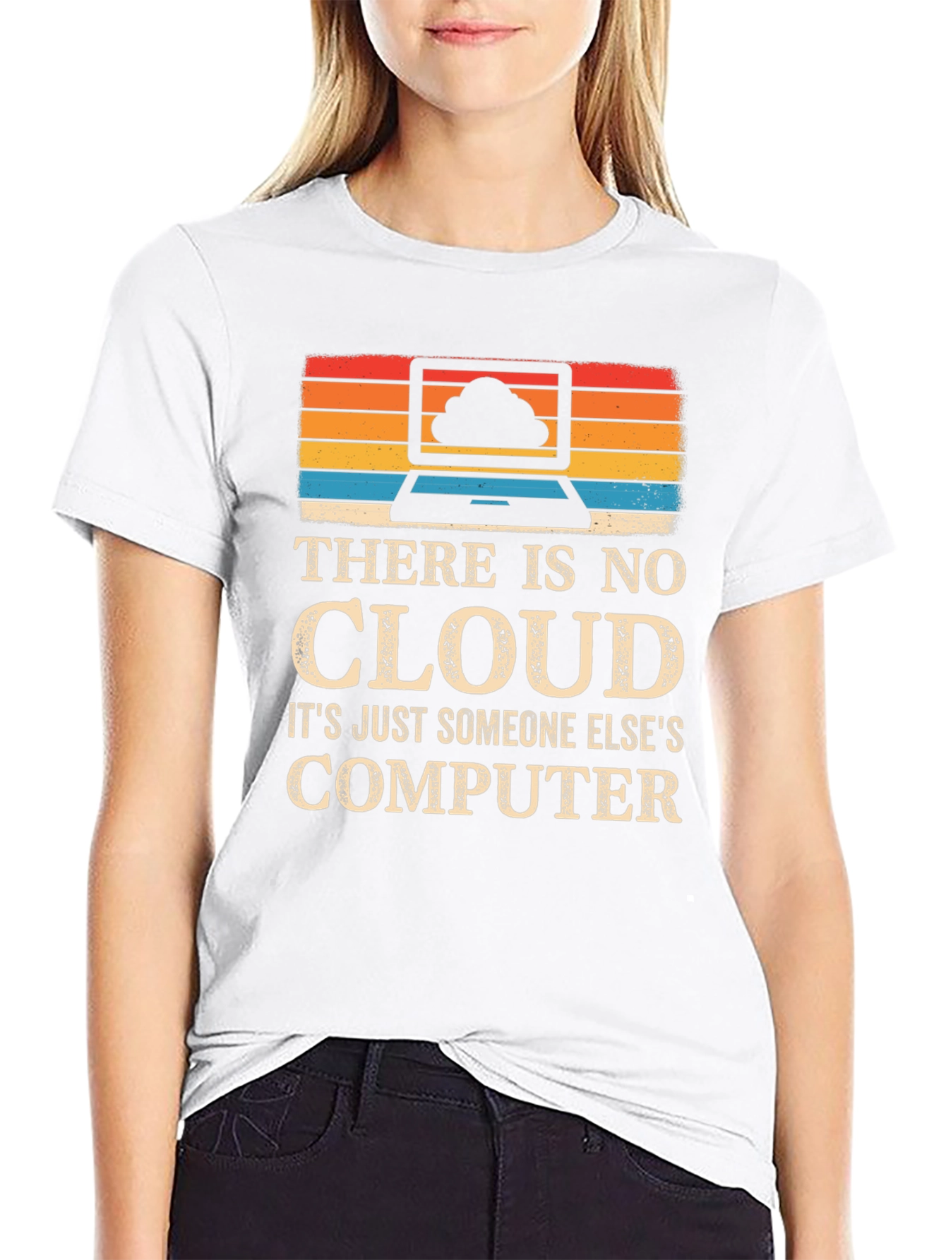 Funny Cloud Computing T-Shirt - Tech Humor Tee