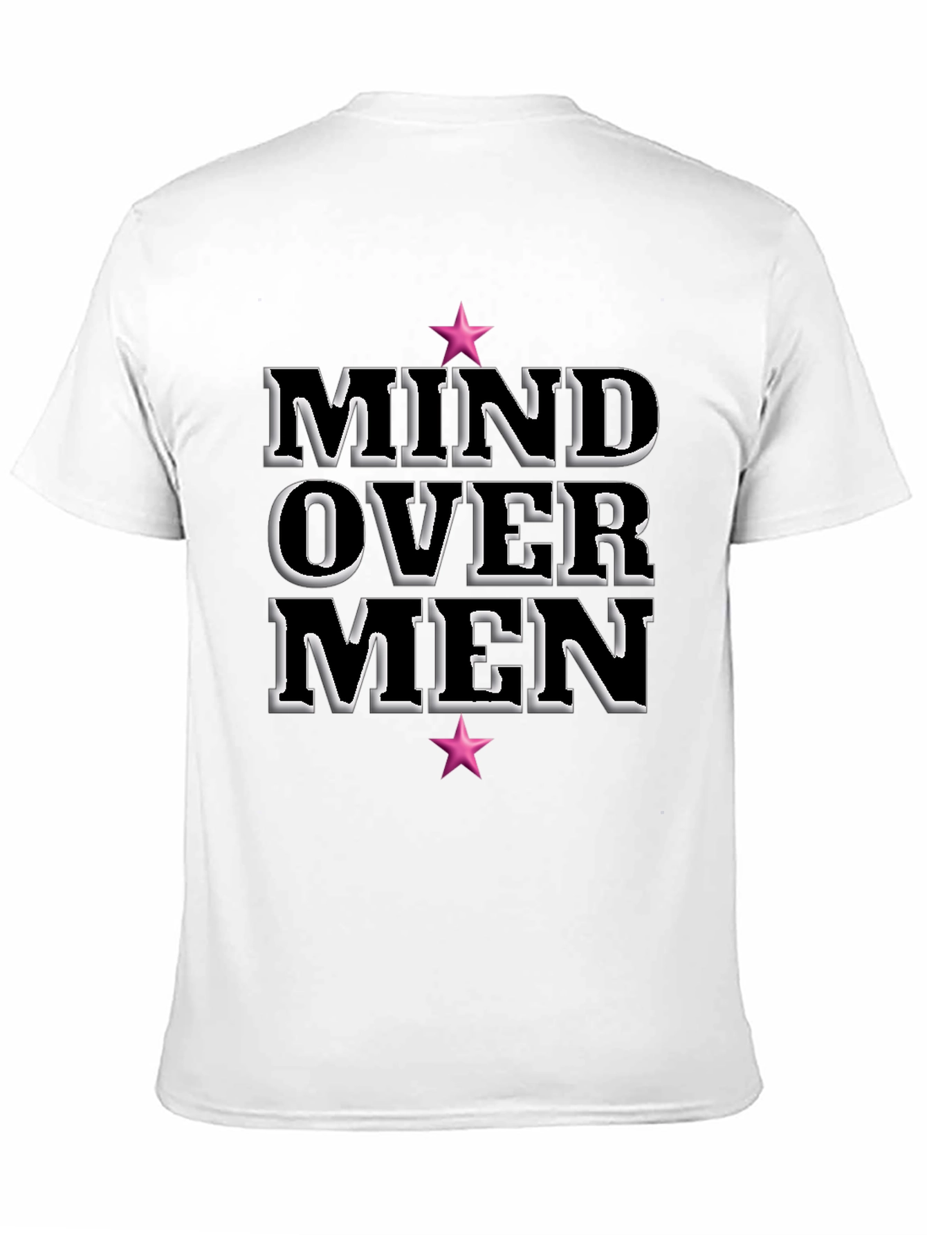 Mind Over Men Black Graphic Tee