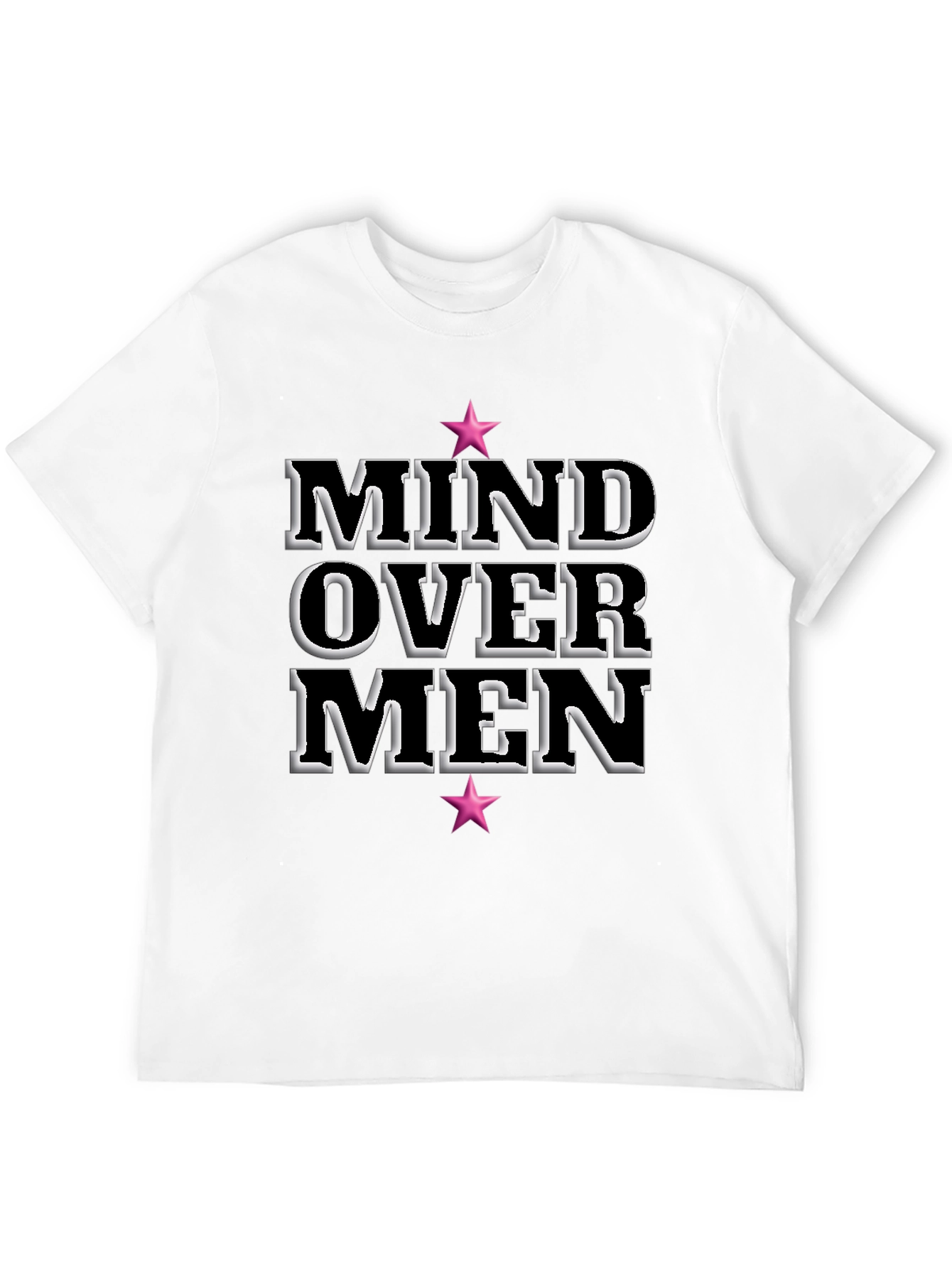 Mind Over Men Black Graphic Tee