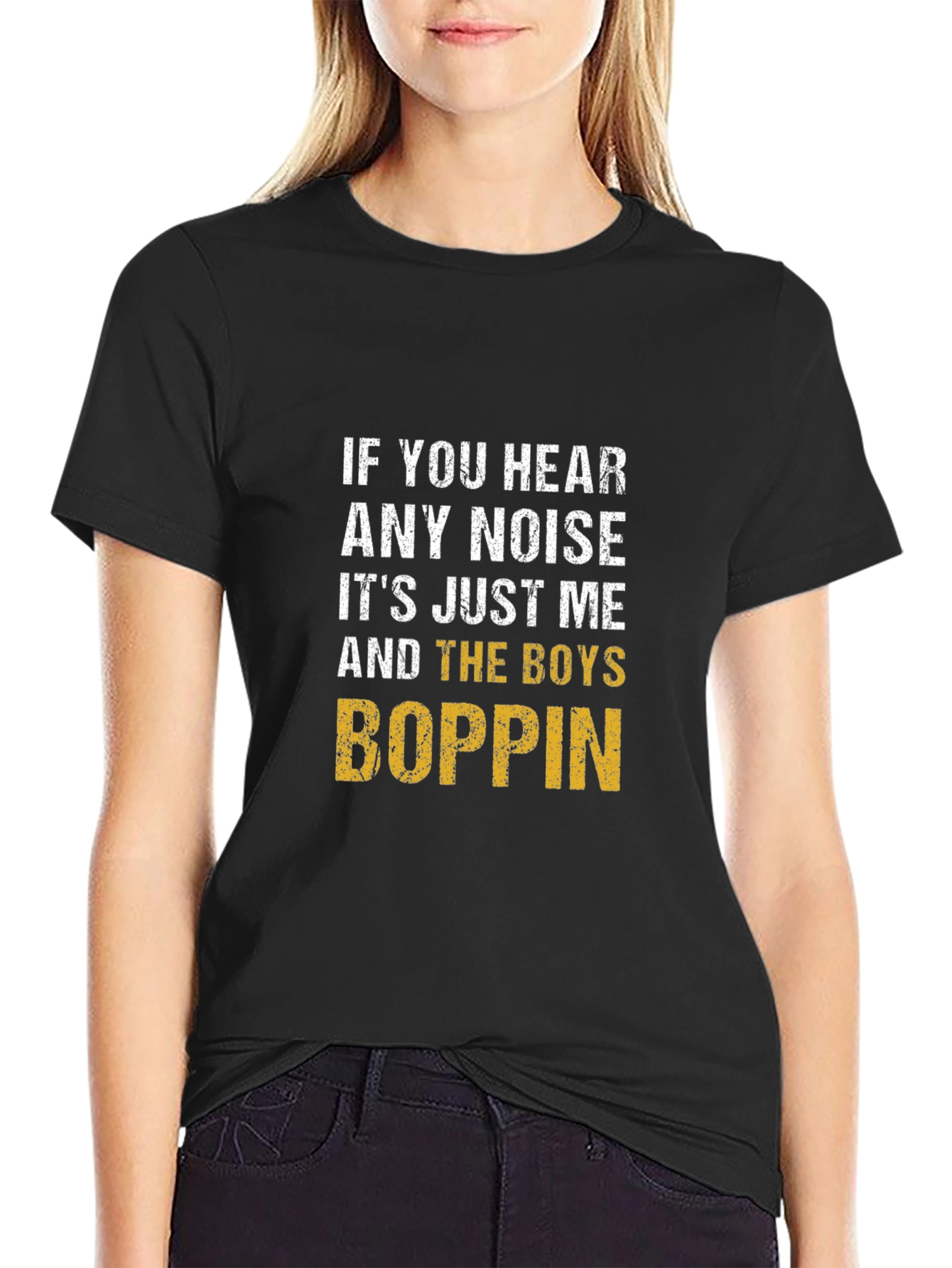 Funny Boppin Graphic T-Shirt