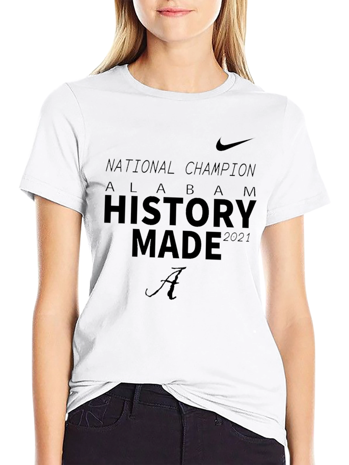 Alabama National Champions History Made T-Shirt