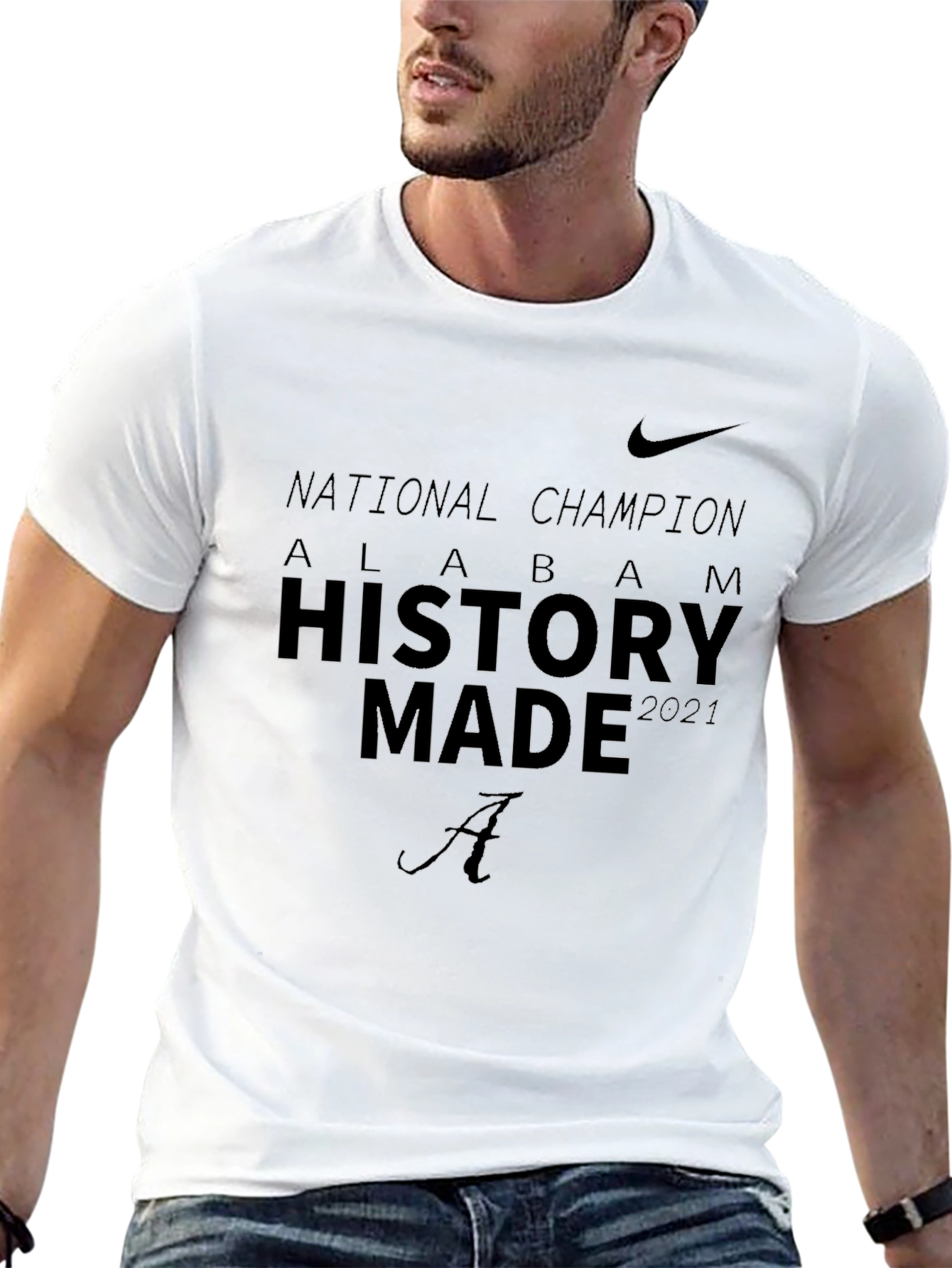 Alabama National Champions History Made T-Shirt