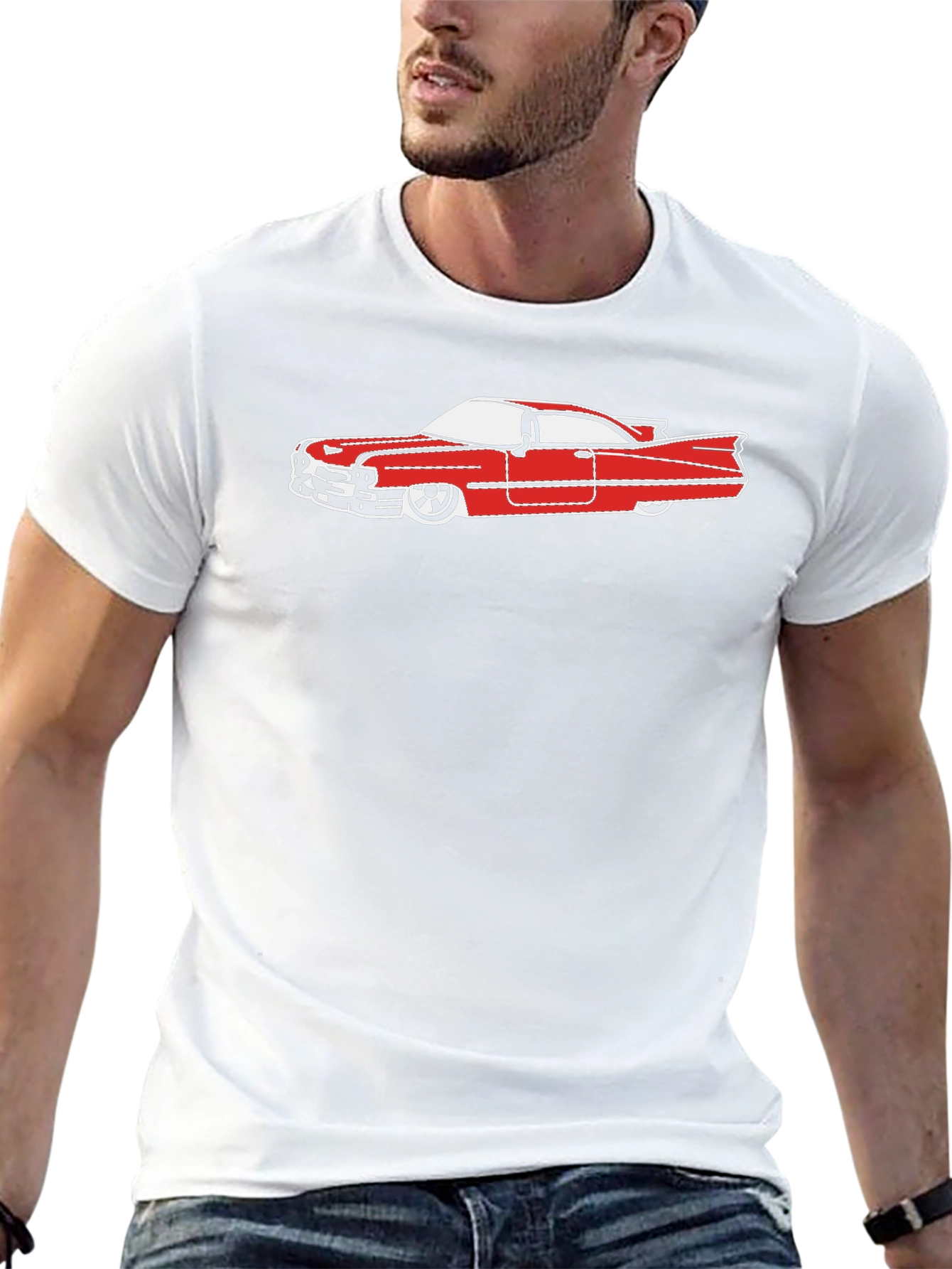Classic Car Graphic Tee - Retro Cool