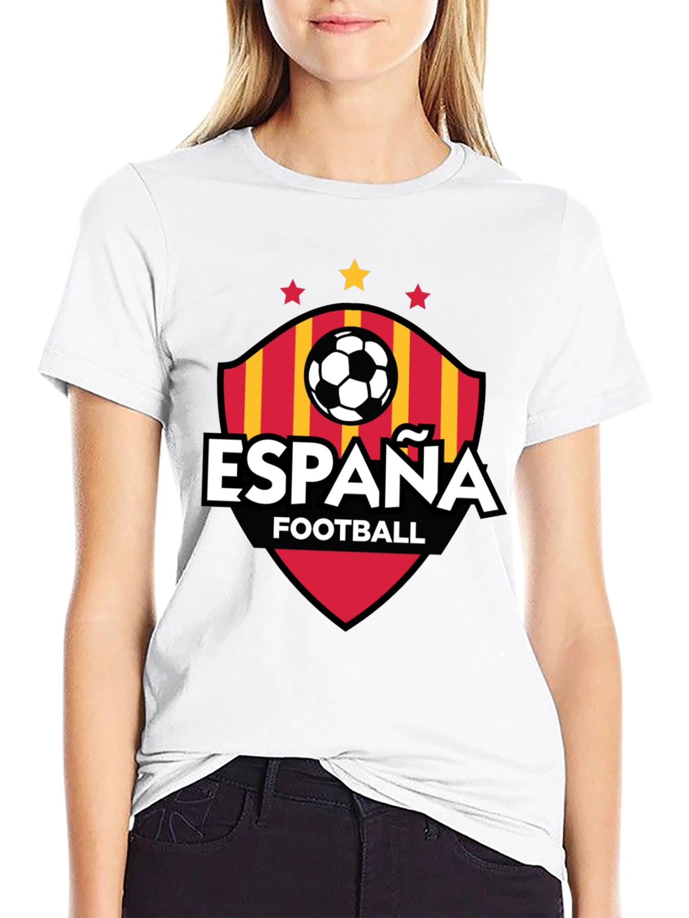 España Football T-Shirt - Stylish Soccer Fan Apparel