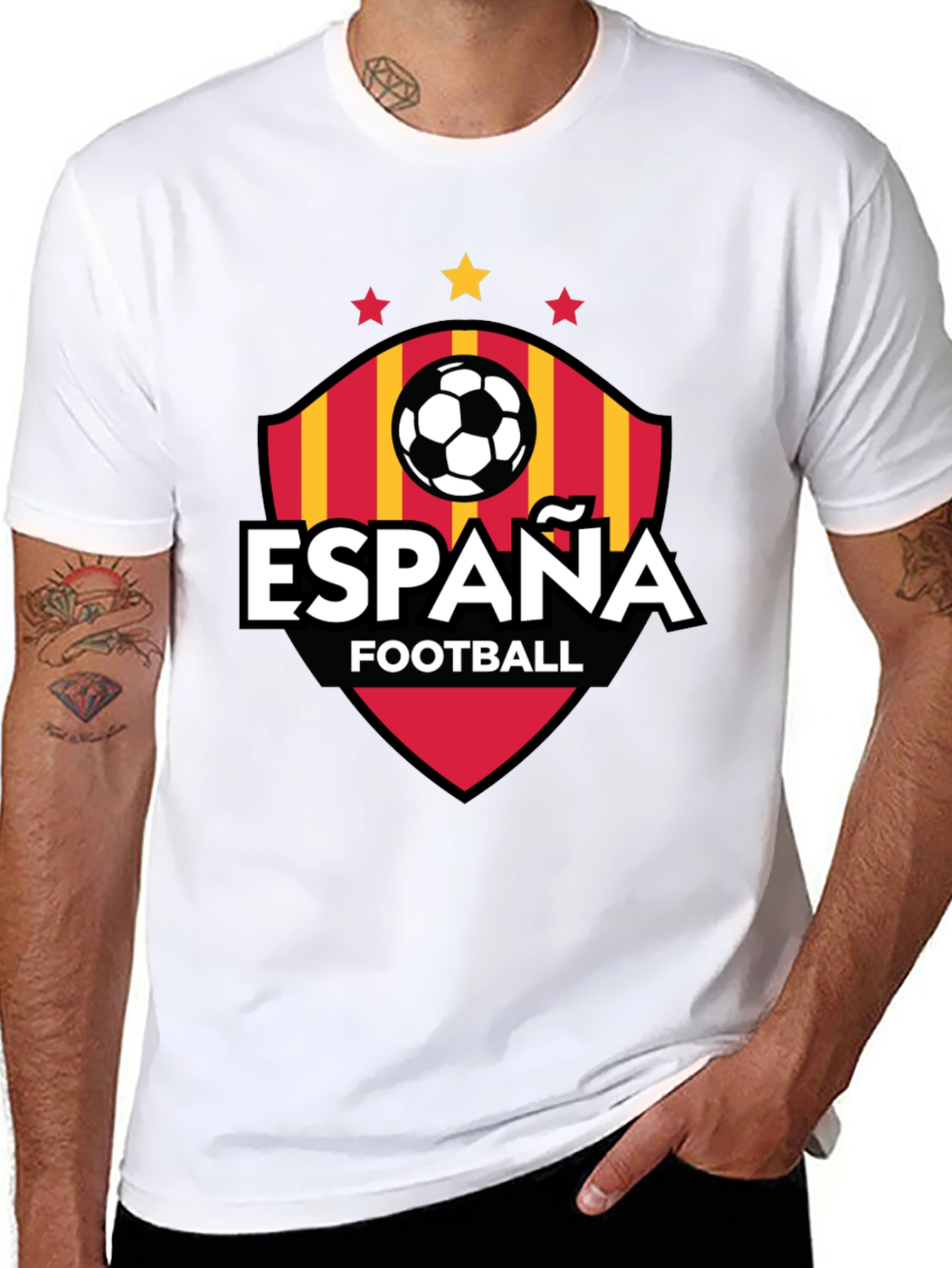 España Football T-Shirt - Stylish Soccer Fan Apparel