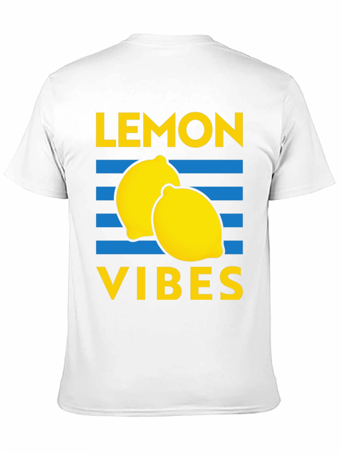 Lemon Vibes Graphic Tee - Black