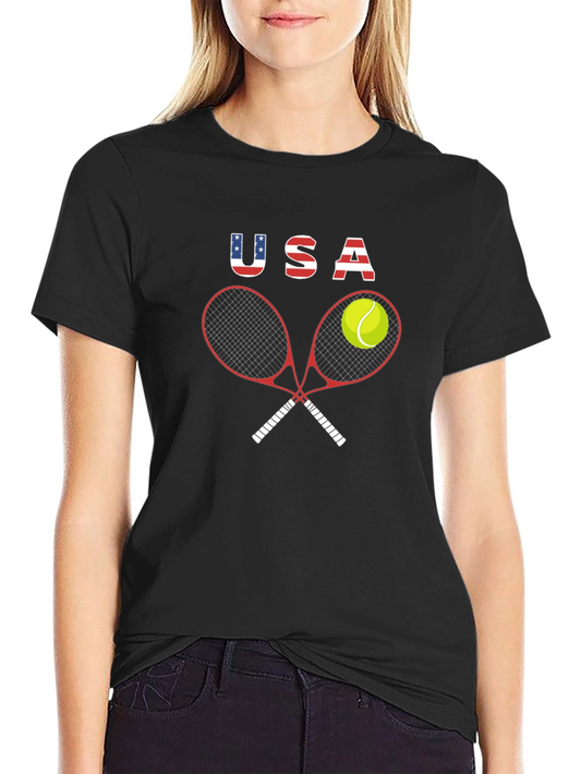 USA Tennis Graphic T-Shirt