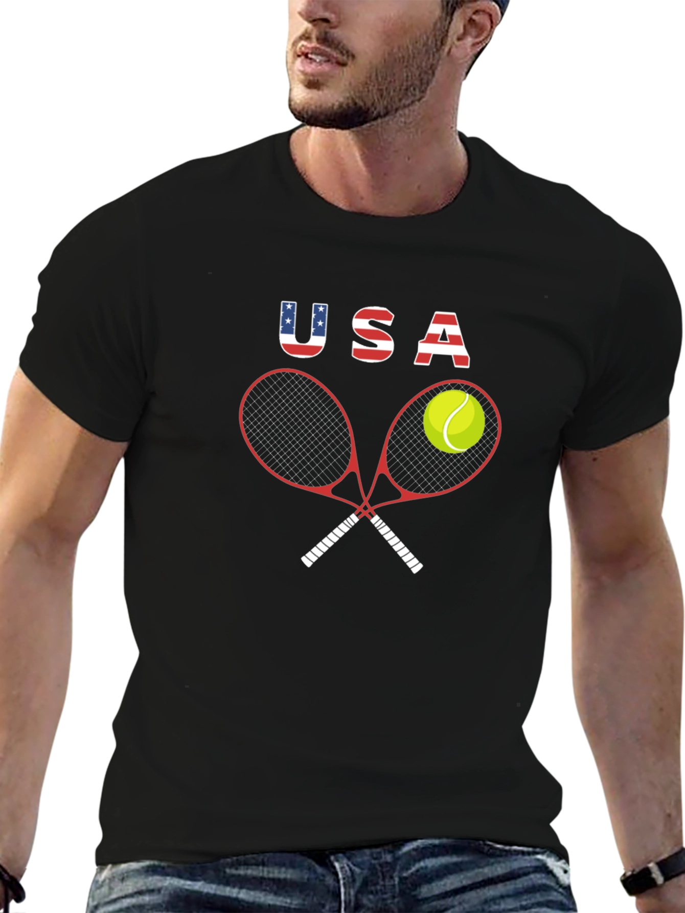 USA Tennis Graphic T-Shirt