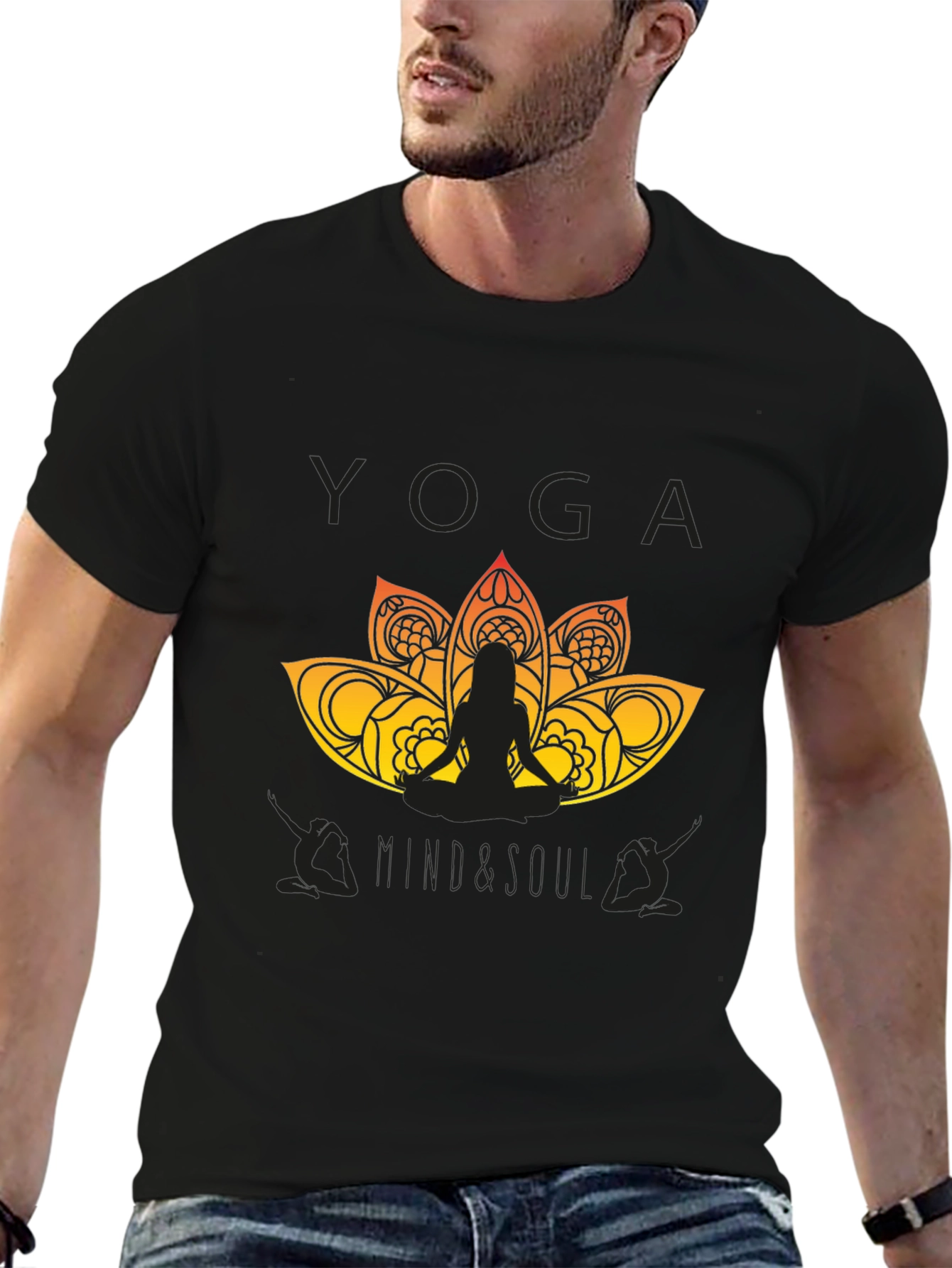Yoga Lotus T-Shirt - Meditate in Style