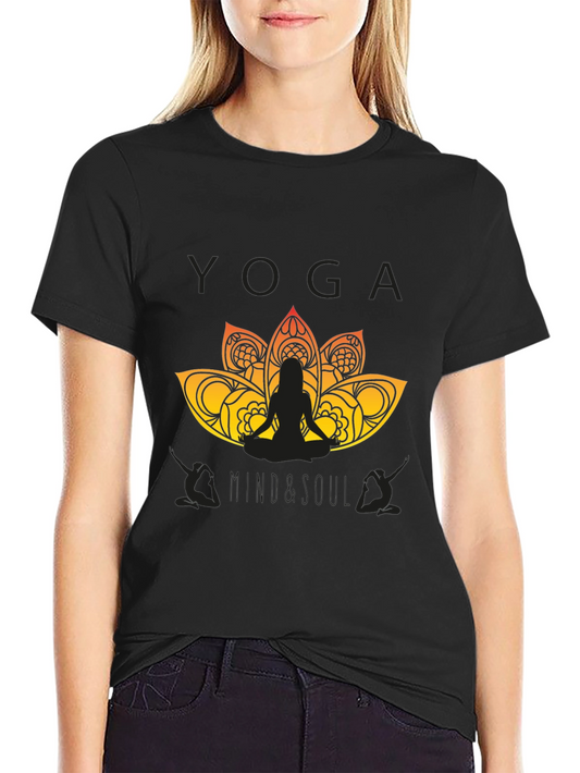 Yoga Lotus T-Shirt - Meditate in Style