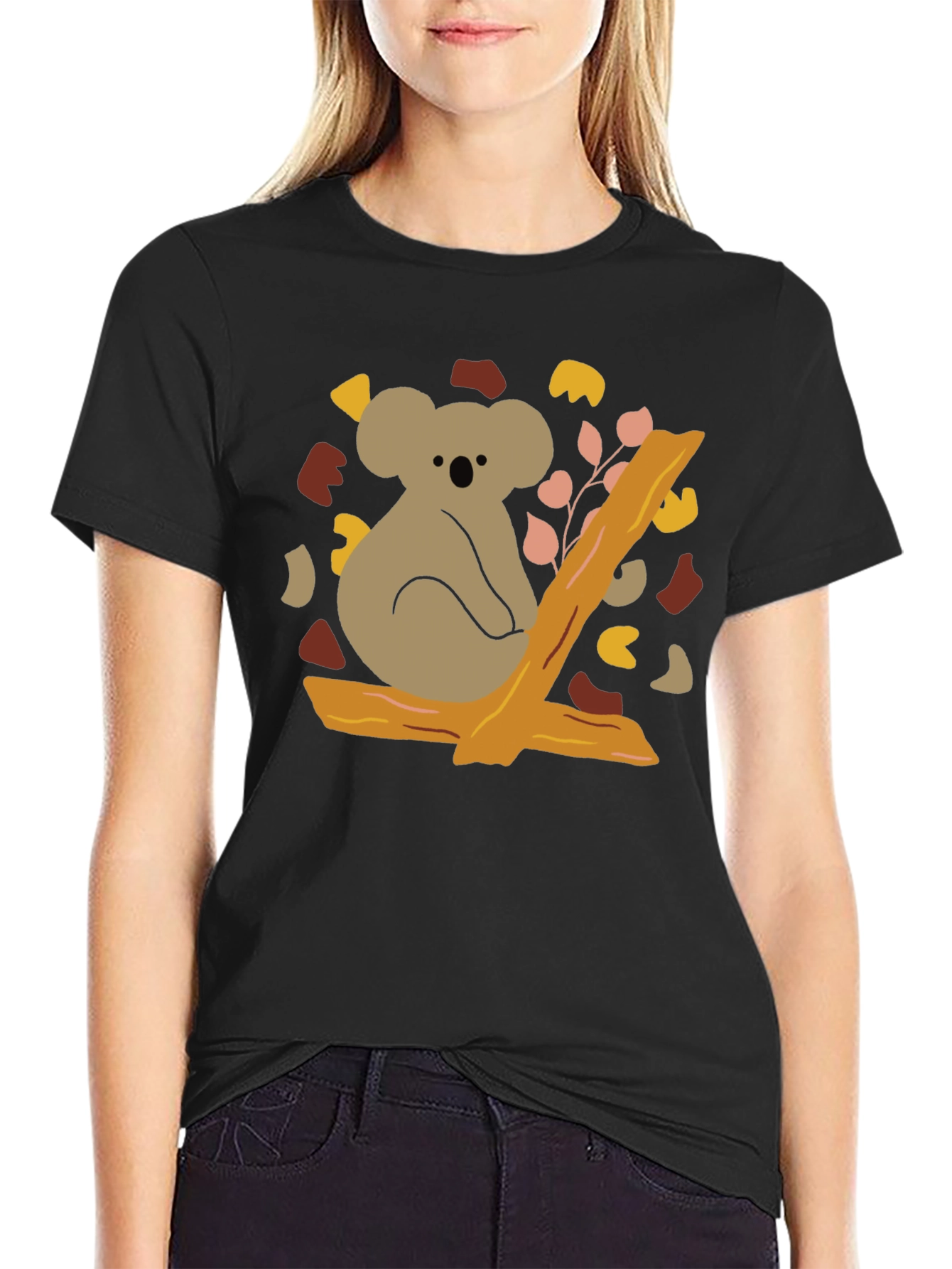Koala Bear Graphic Tee - Casual Comfort