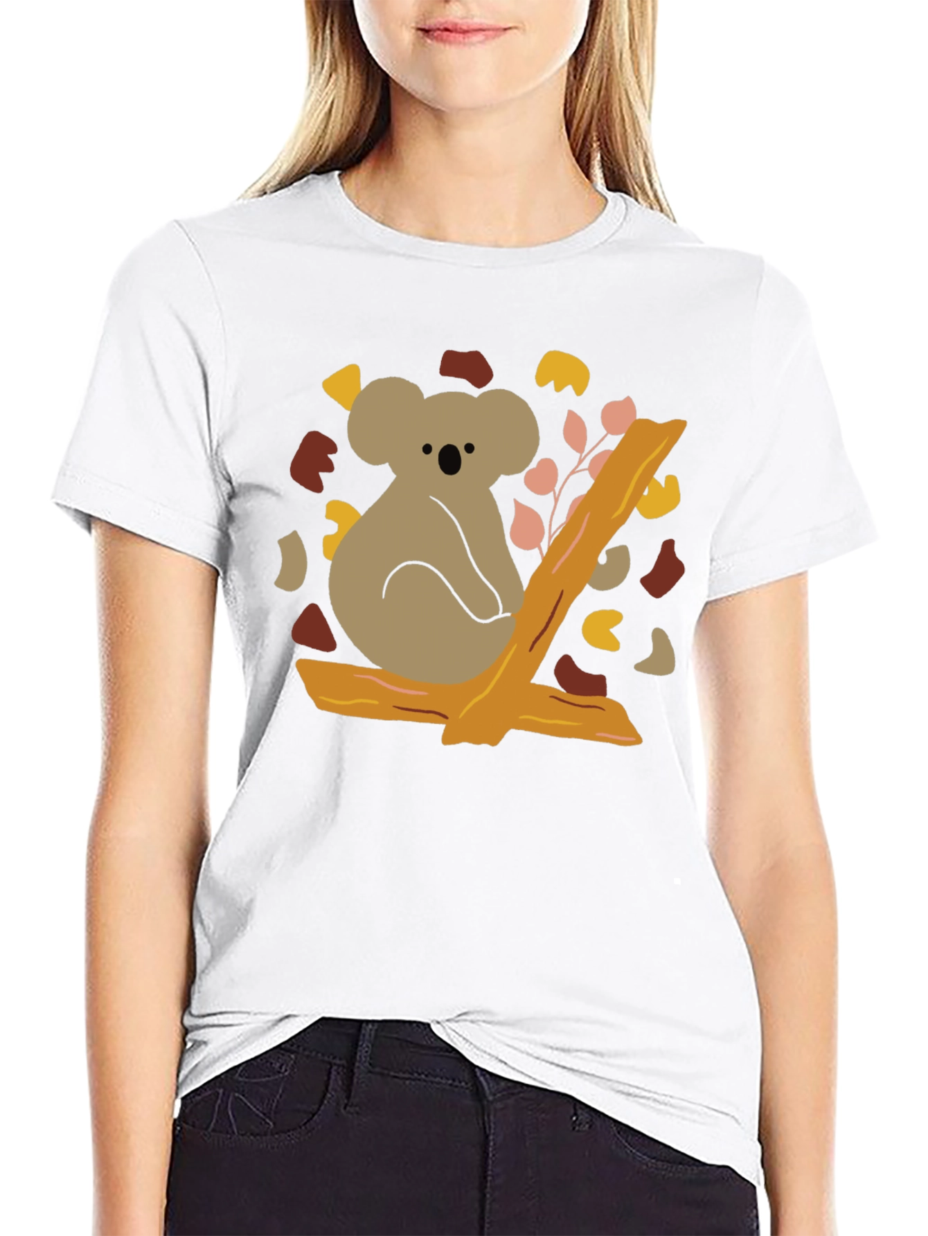 Koala Bear Graphic Tee - Casual Comfort