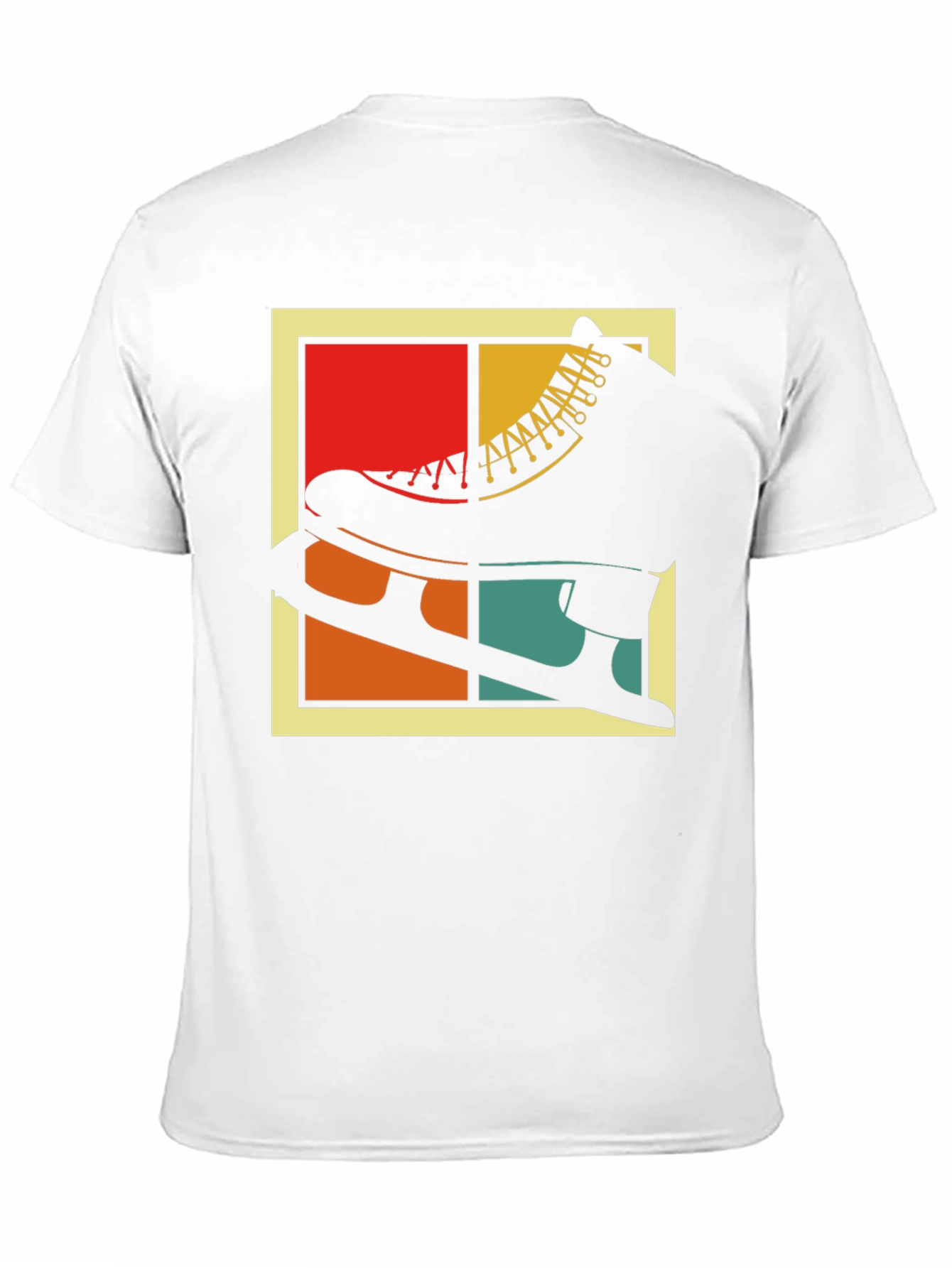 Retro Ice Skate Graphic T-Shirt