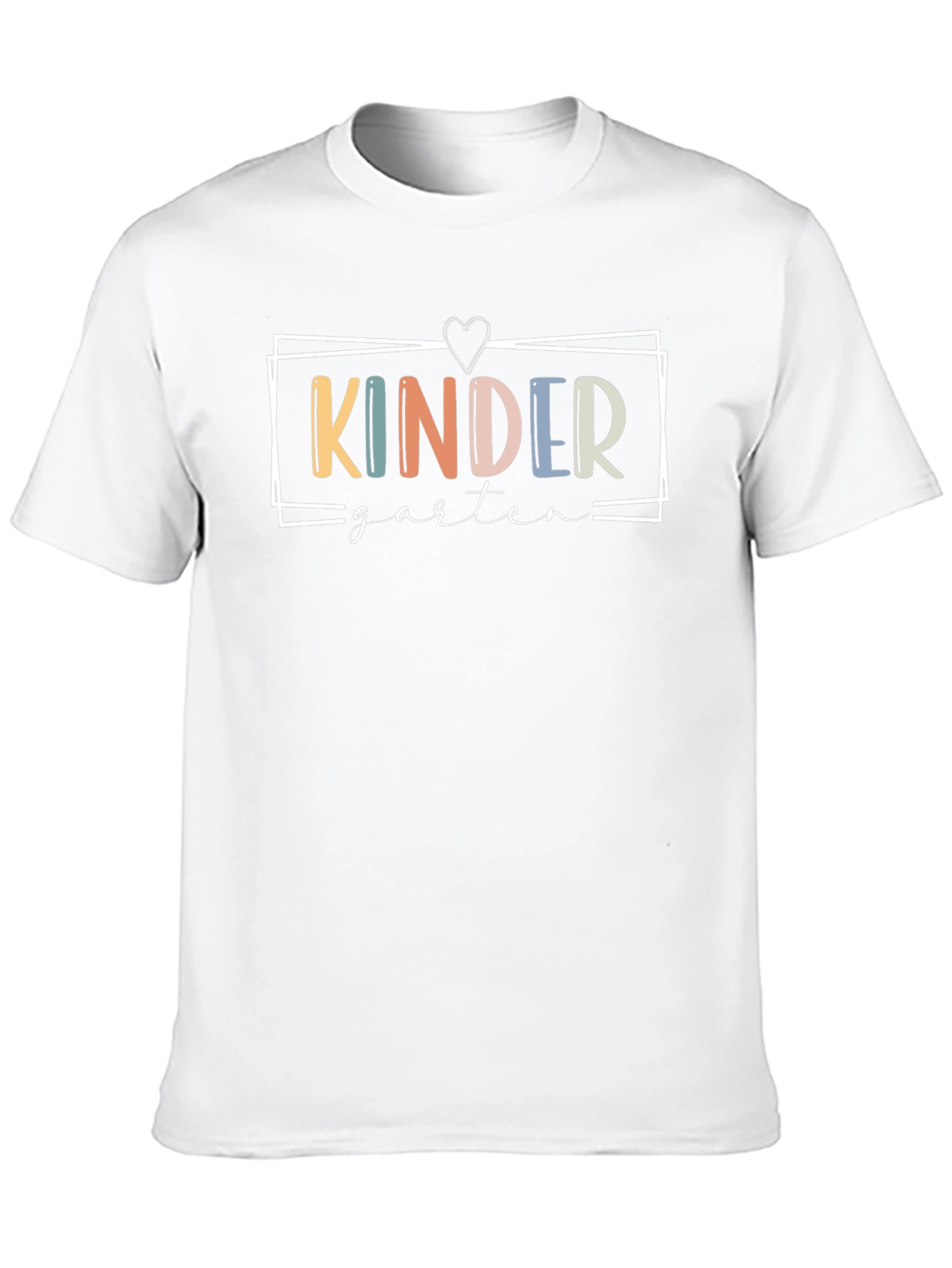 Kindergarten Graphic Tee - Back to School Teacher Shirt