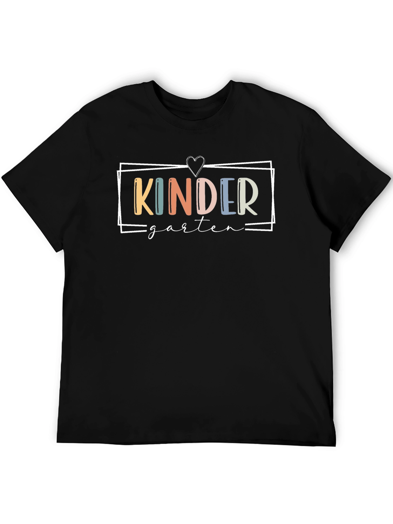 Kindergarten Graphic Tee - Back to School Teacher Shirt