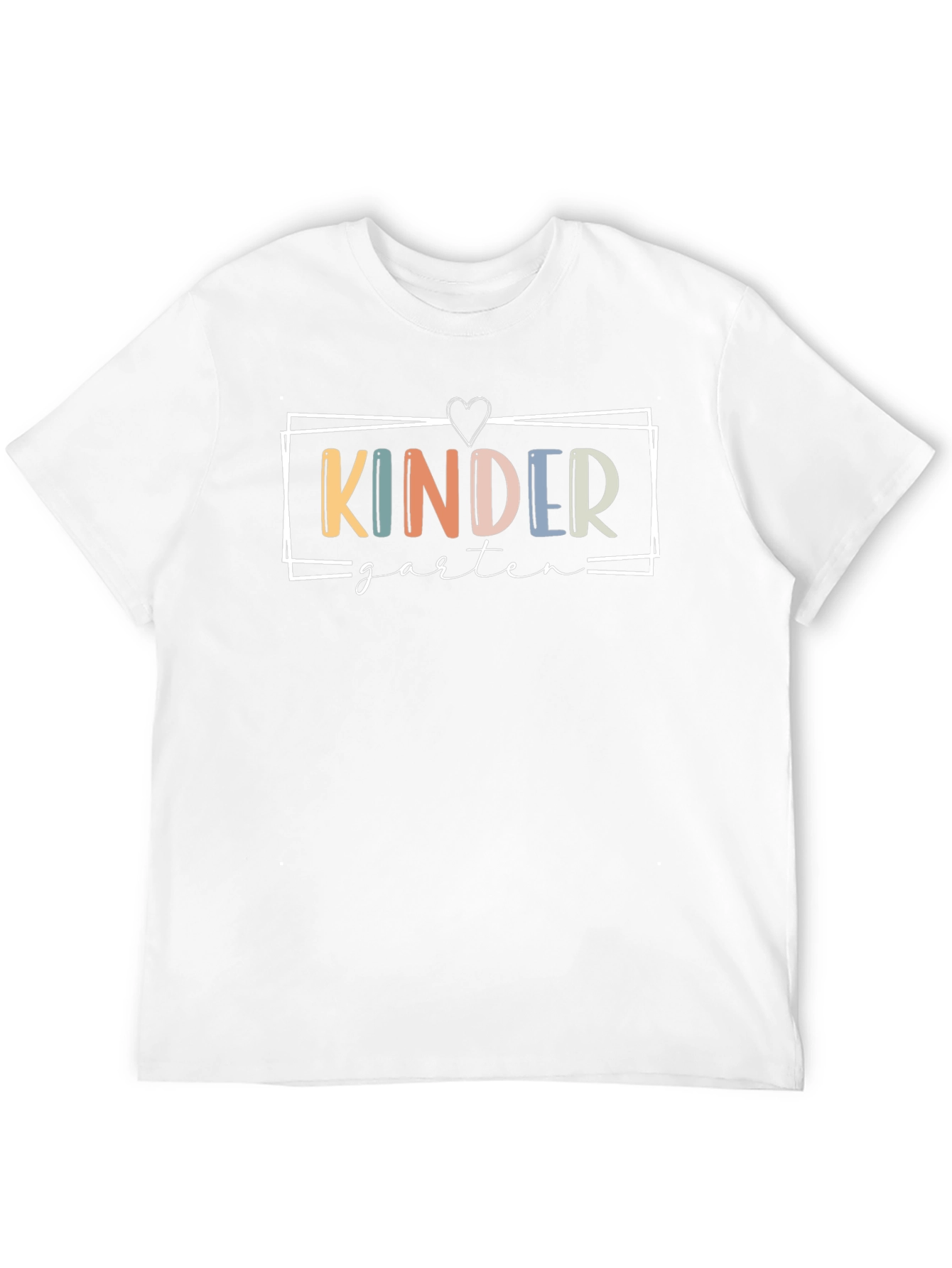 Kindergarten Graphic Tee - Back to School Teacher Shirt