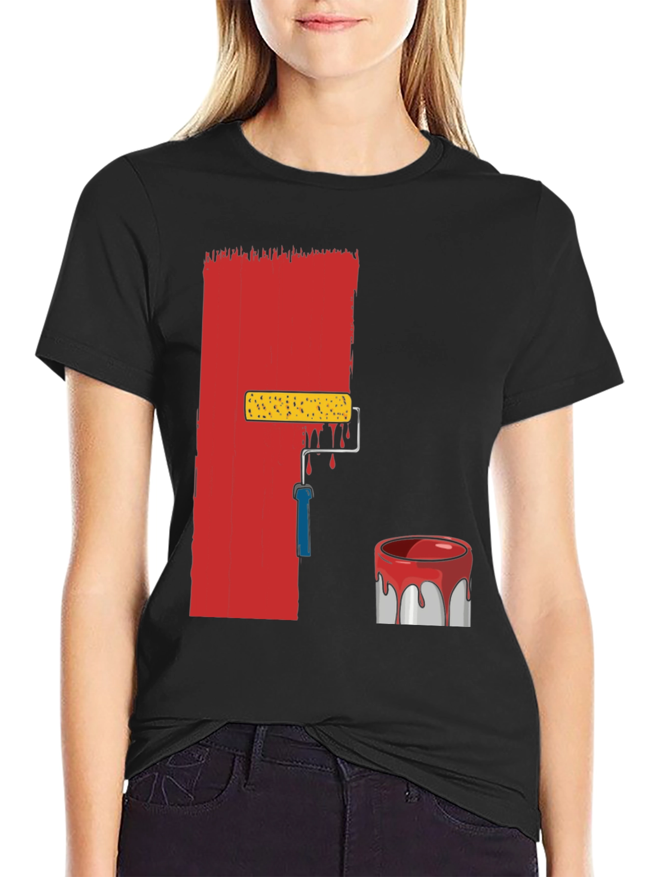 Painters Roll T-Shirt - Artistic Graphic Tee