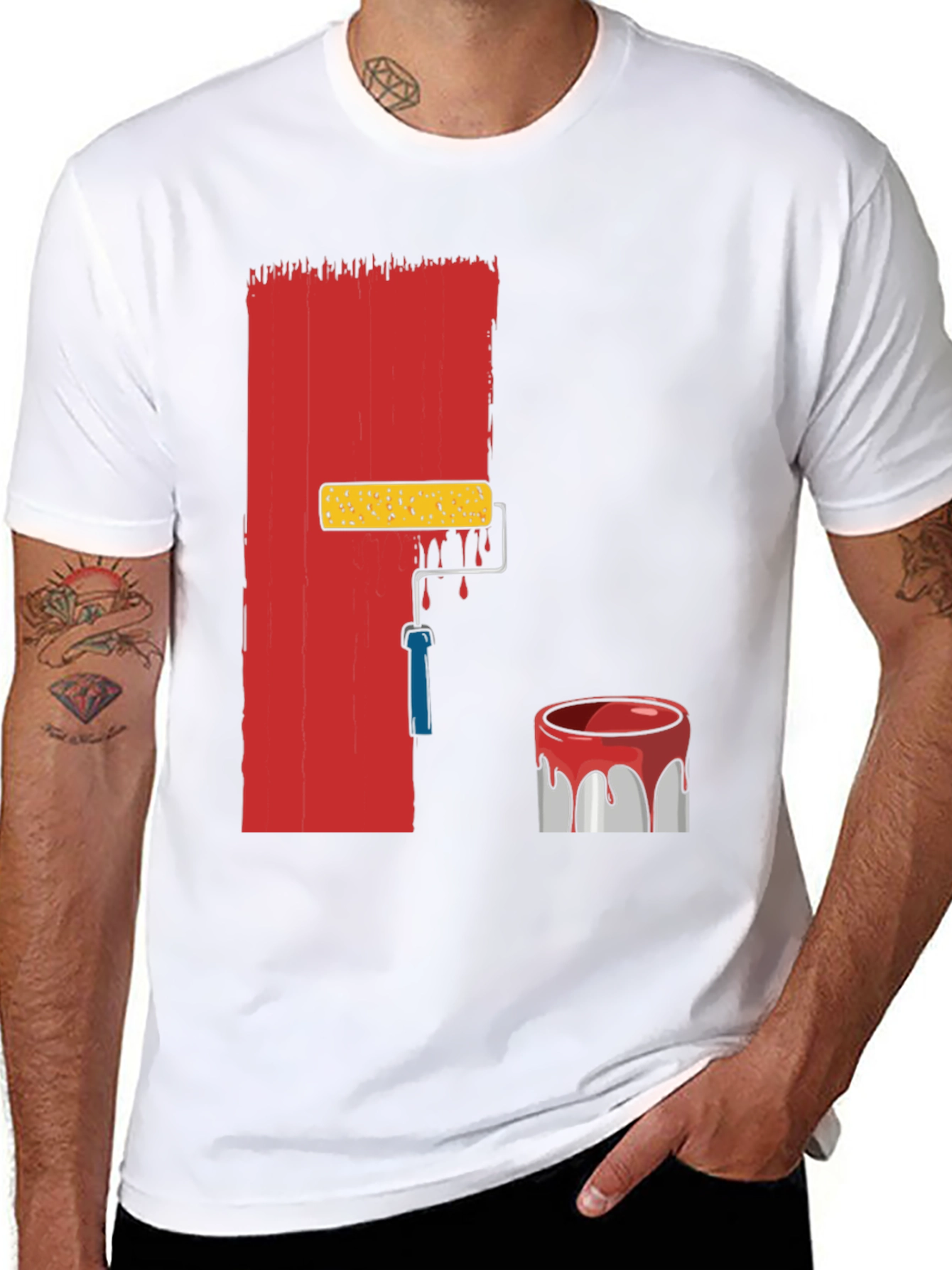 Painters Roll T-Shirt - Artistic Graphic Tee