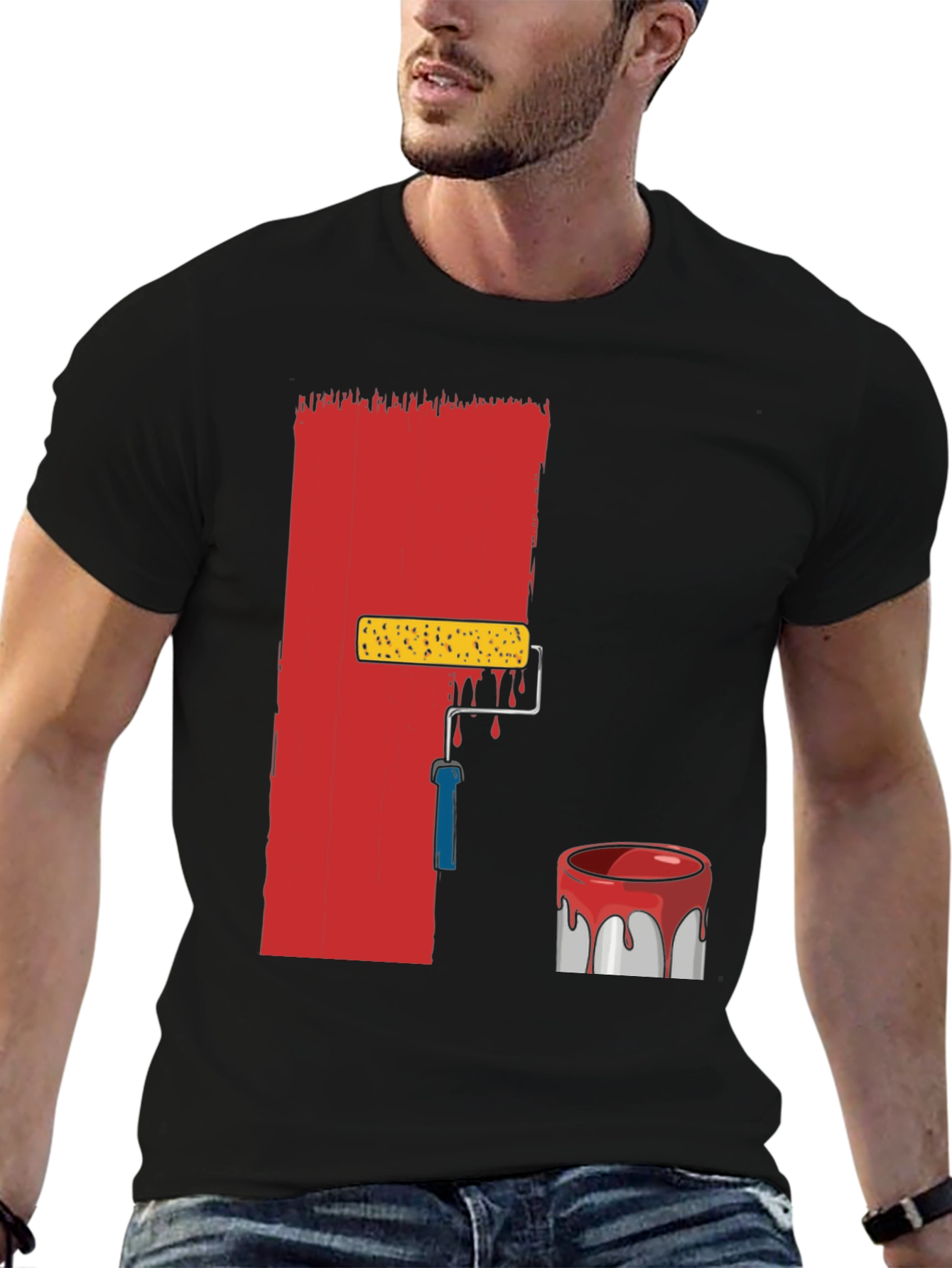 Painters Roll T-Shirt - Artistic Graphic Tee