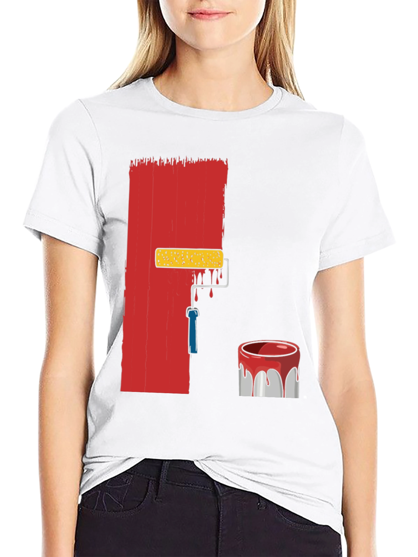 Painters Roll T-Shirt - Artistic Graphic Tee