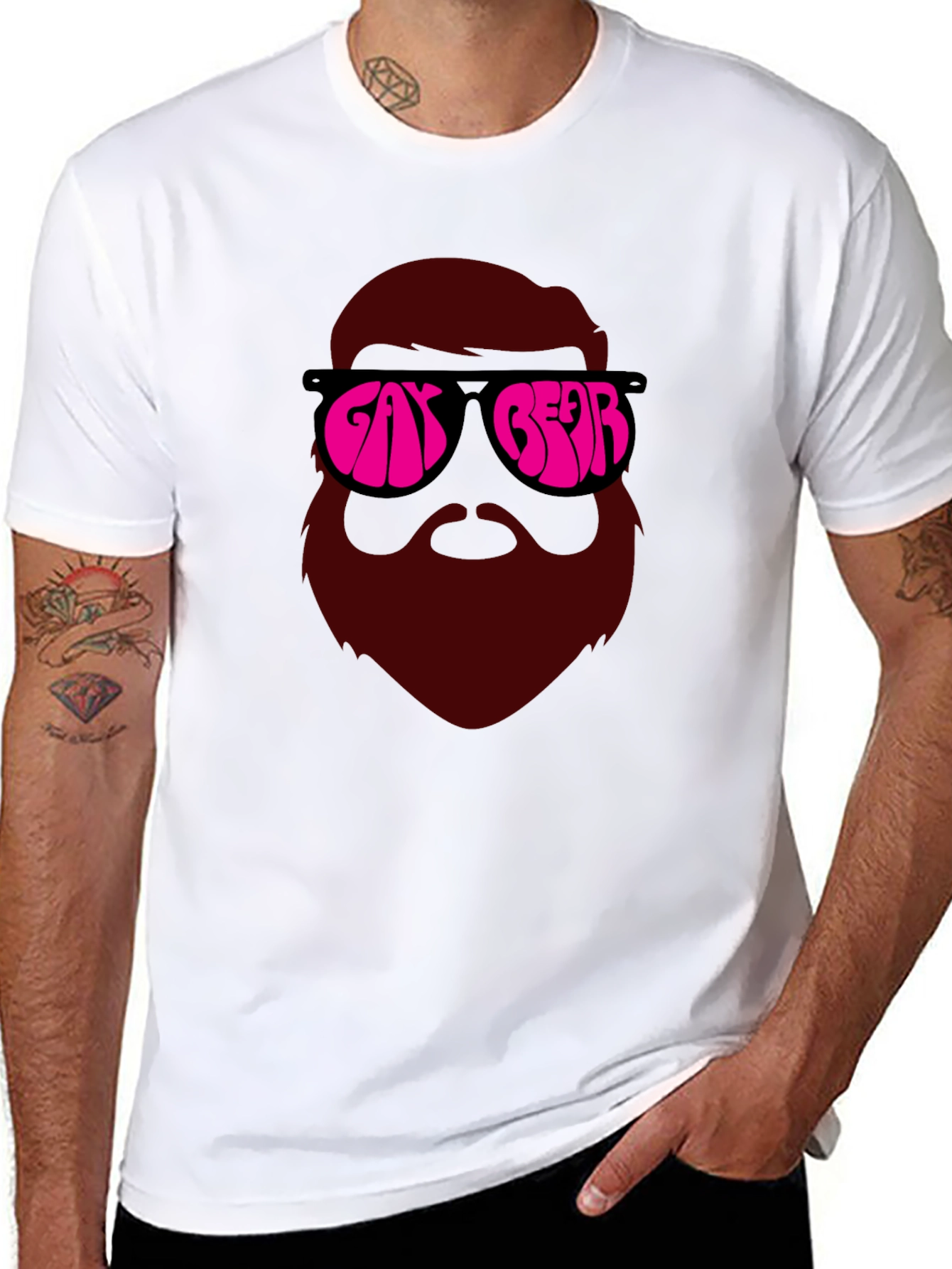 Gay Bear T-Shirt - Fun LGBT Pride Tee