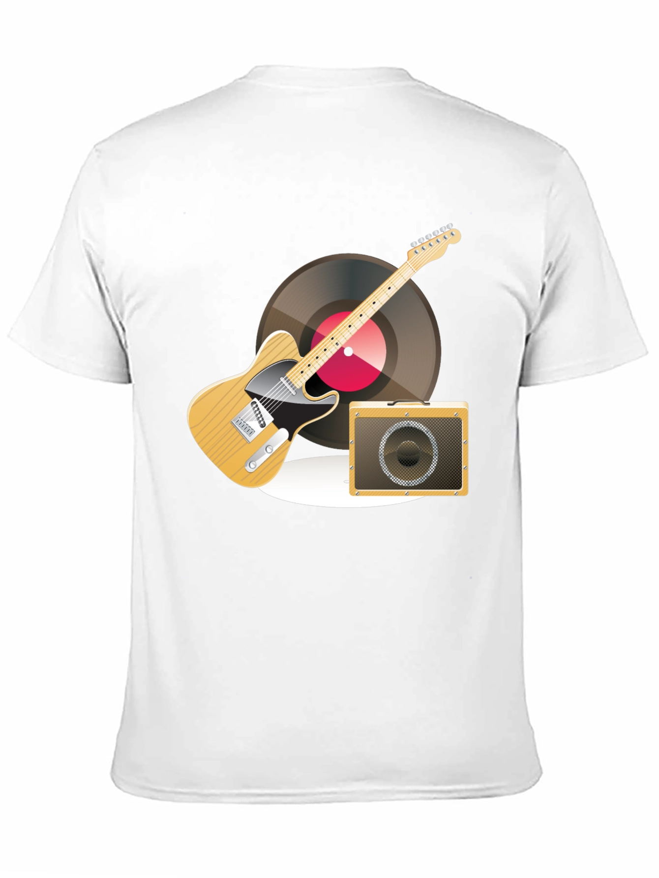 Guitar & Amplifier Graphic T-Shirt