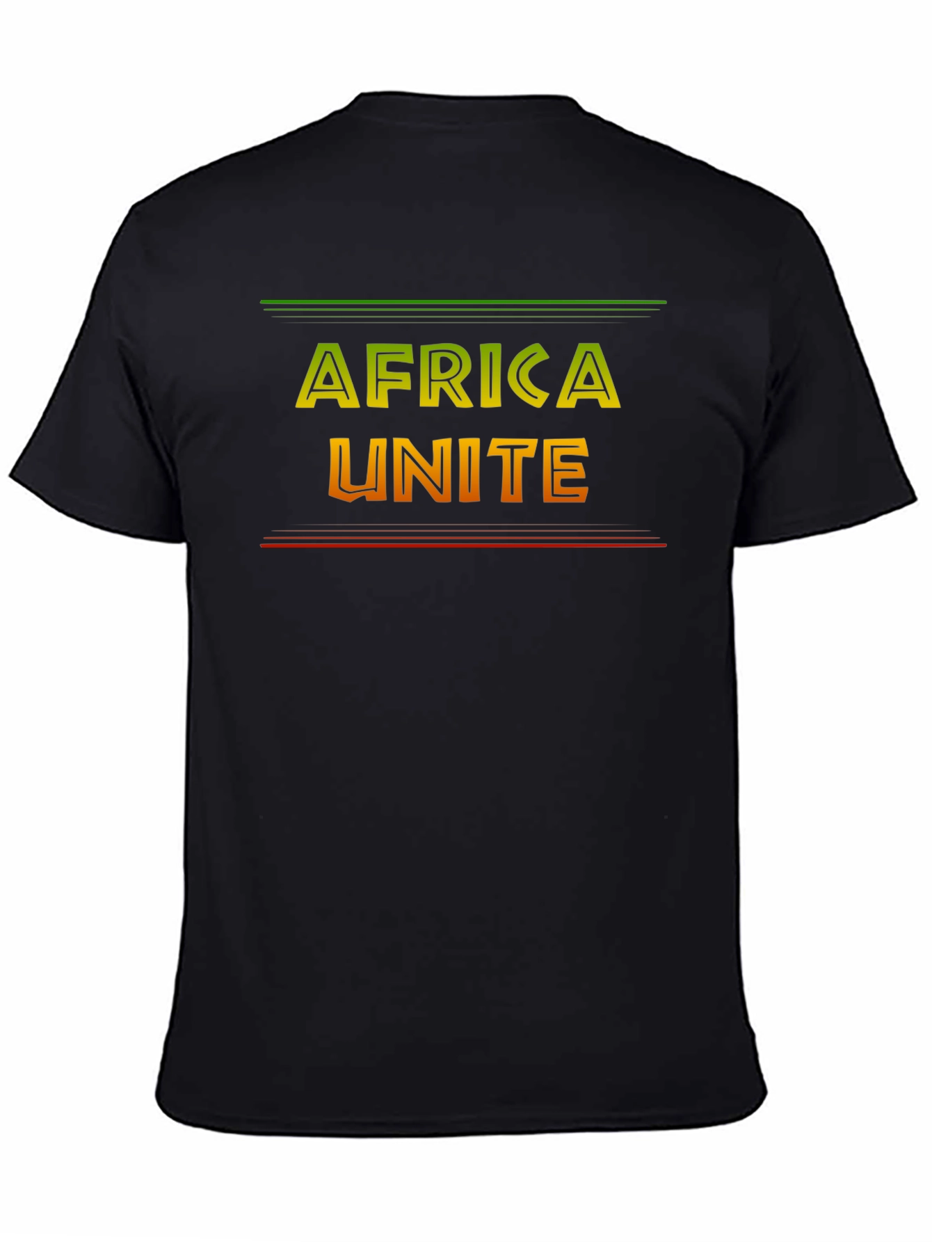 Africa Unite Graphic Tee - Black