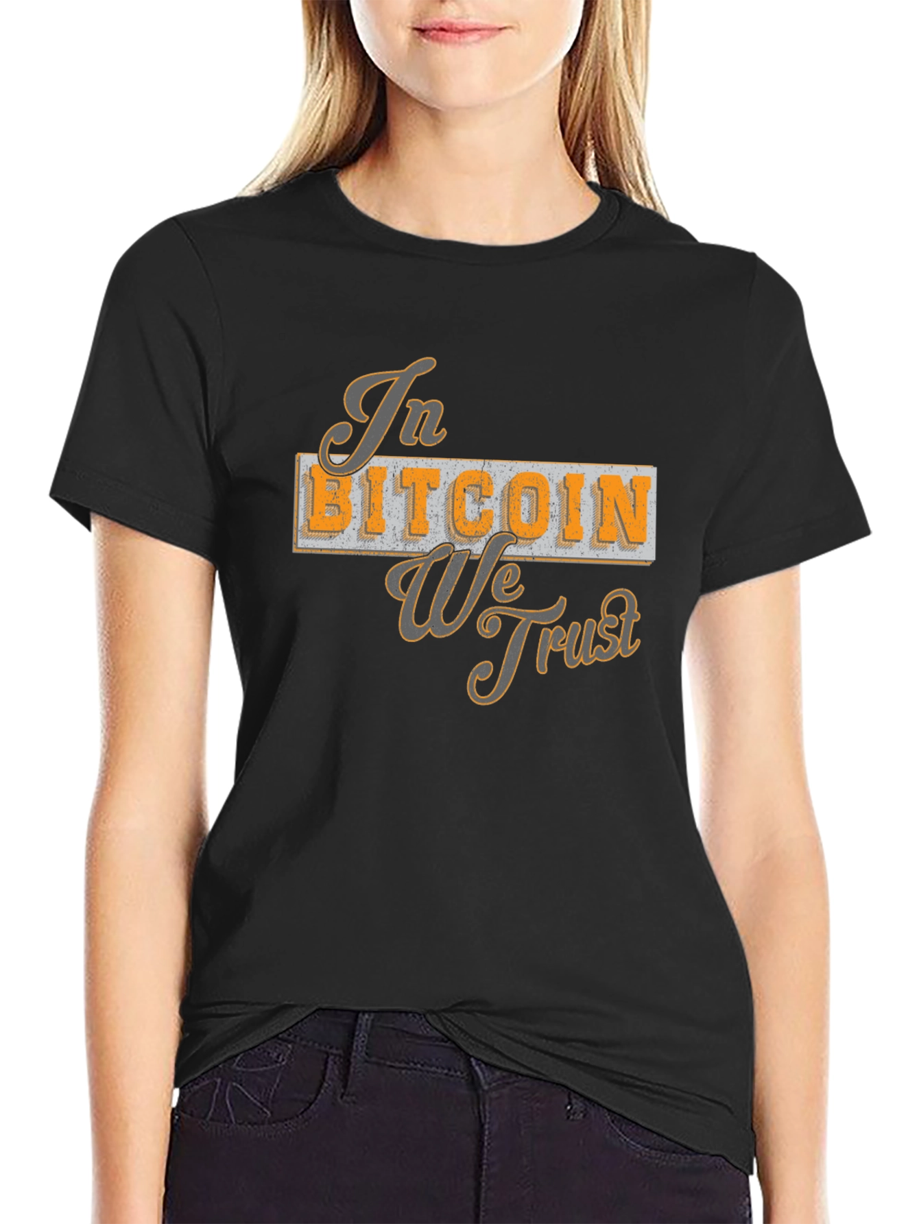 In Bitcoin We Trust Graphic T-Shirt