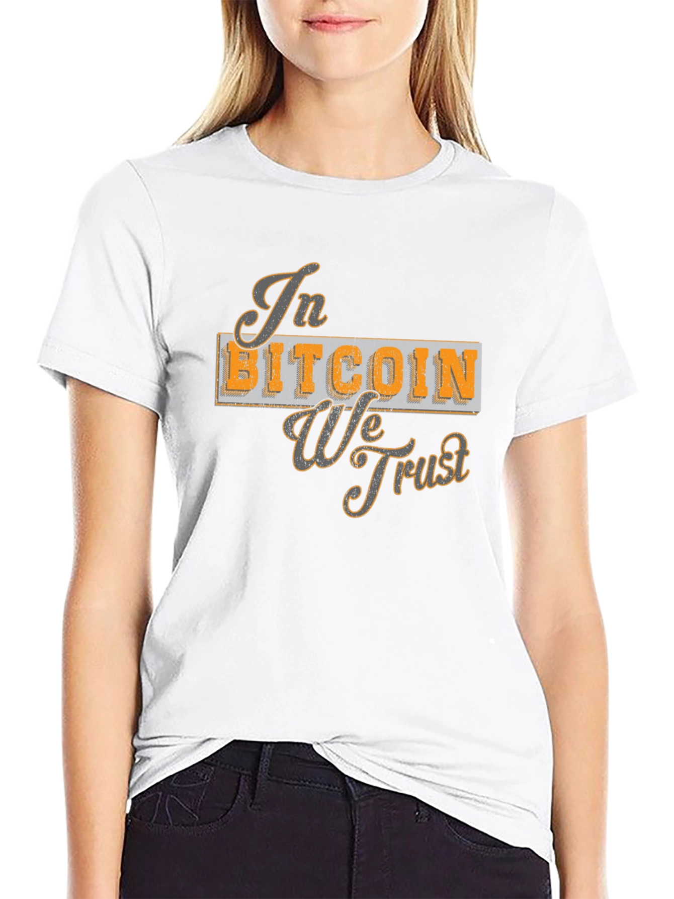 In Bitcoin We Trust Graphic T-Shirt