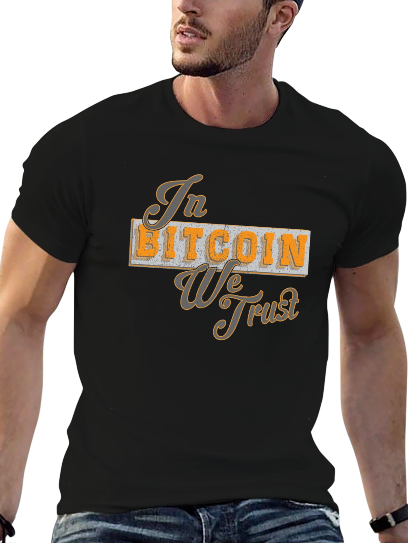 In Bitcoin We Trust Graphic T-Shirt