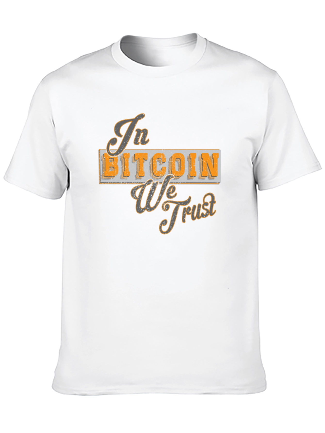 In Bitcoin We Trust Graphic T-Shirt