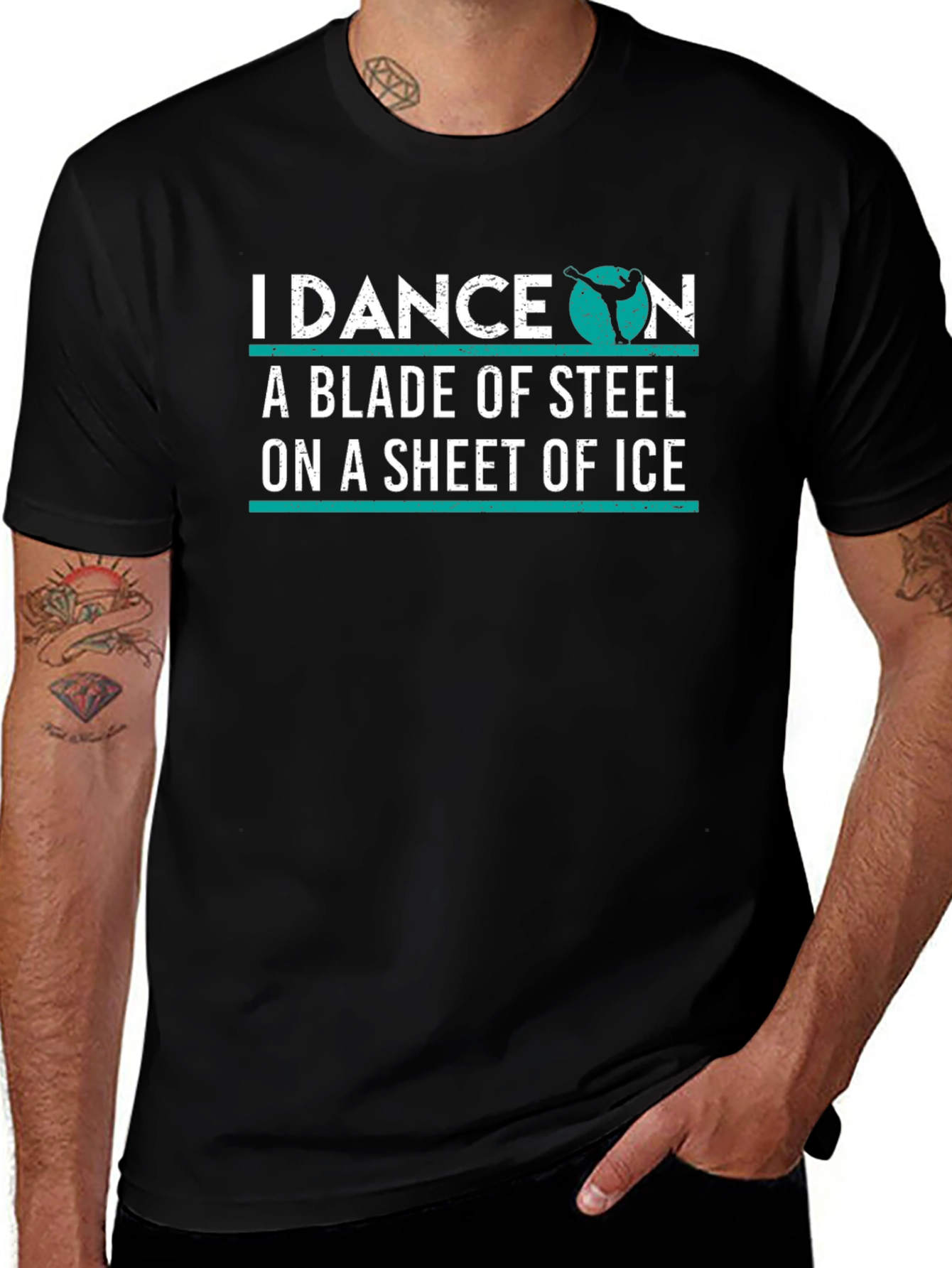 I Dance on a Blade of Steel Graphic T-Shirt