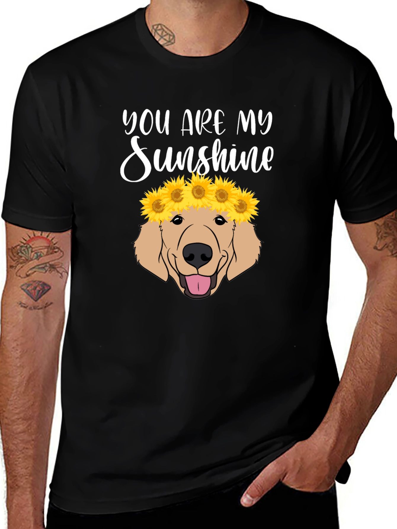 You Are My Sunshine Dog T-Shirt