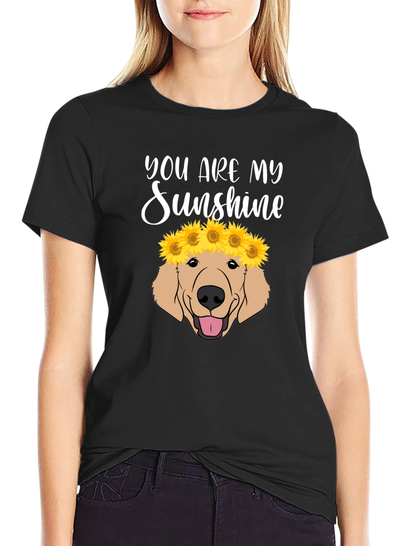 You Are My Sunshine Dog T-Shirt