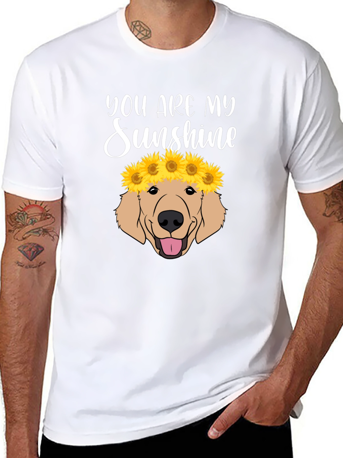 You Are My Sunshine Dog T-Shirt