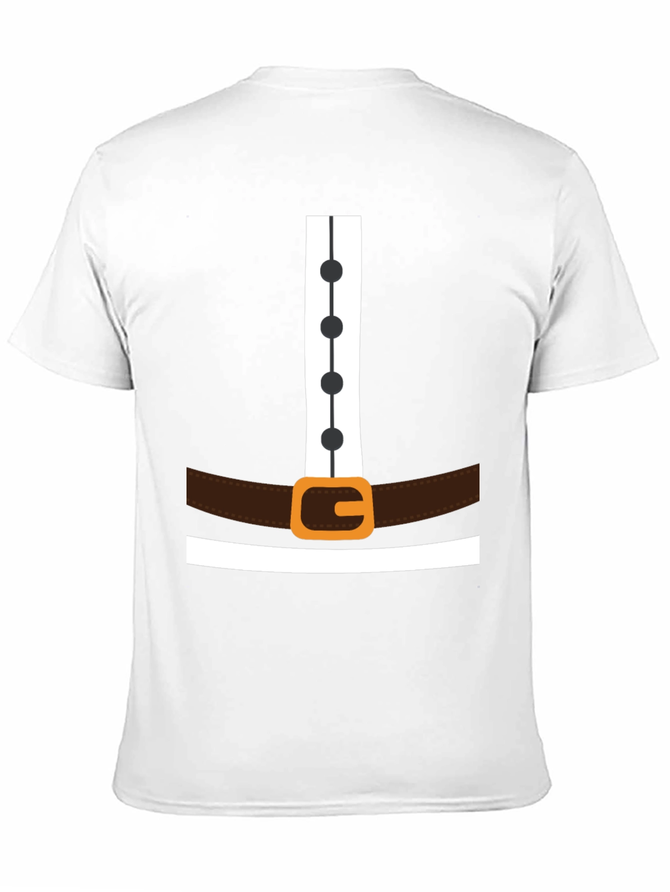 Pilgrim Costume T-Shirt - Thanksgiving Festive Apparel