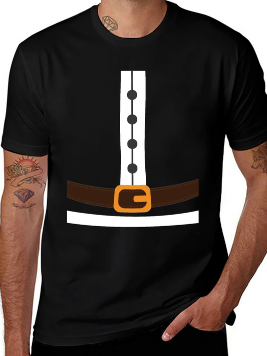Pilgrim Costume T-Shirt - Thanksgiving Festive Apparel