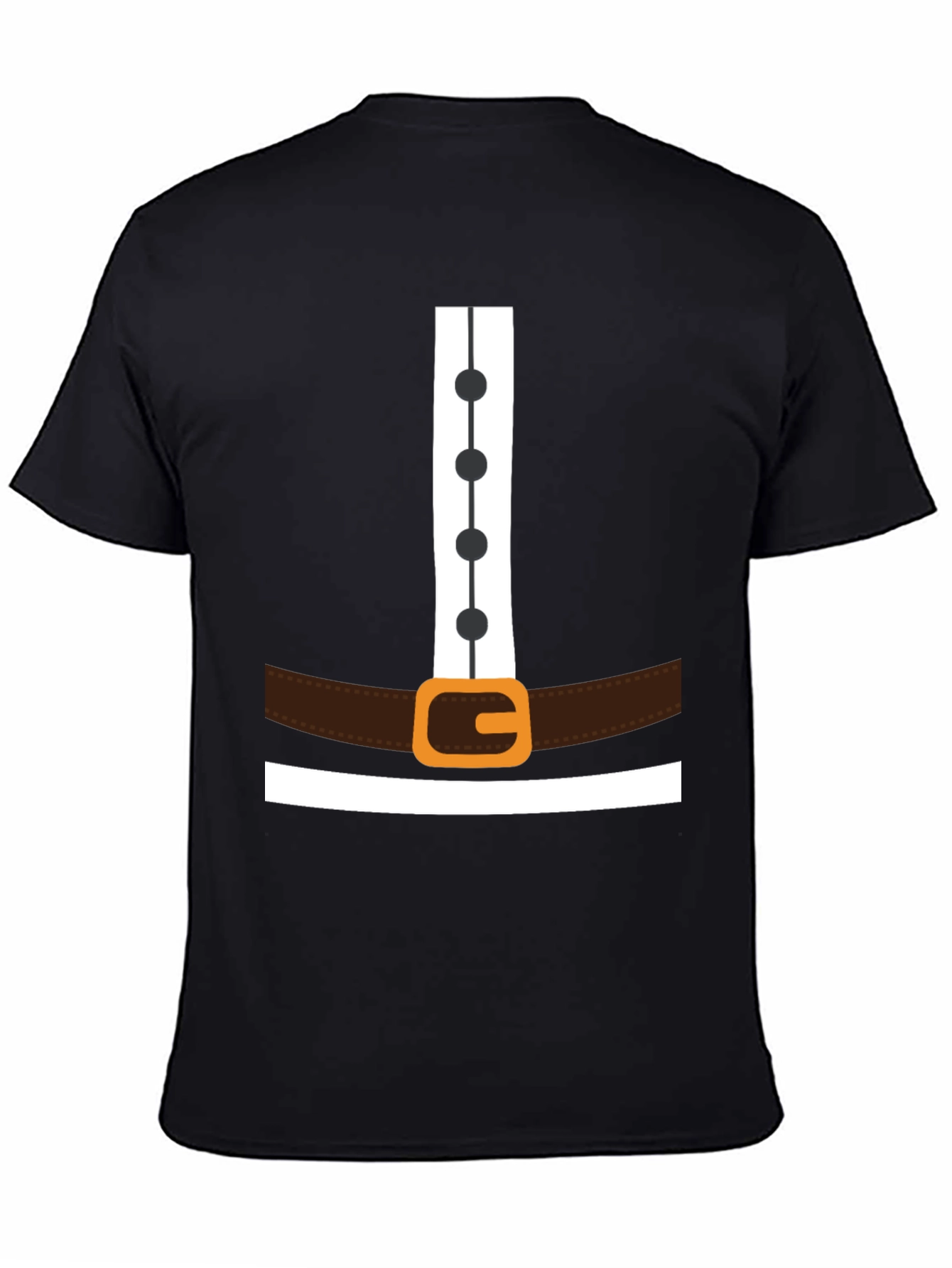 Pilgrim Costume T-Shirt - Thanksgiving Festive Apparel