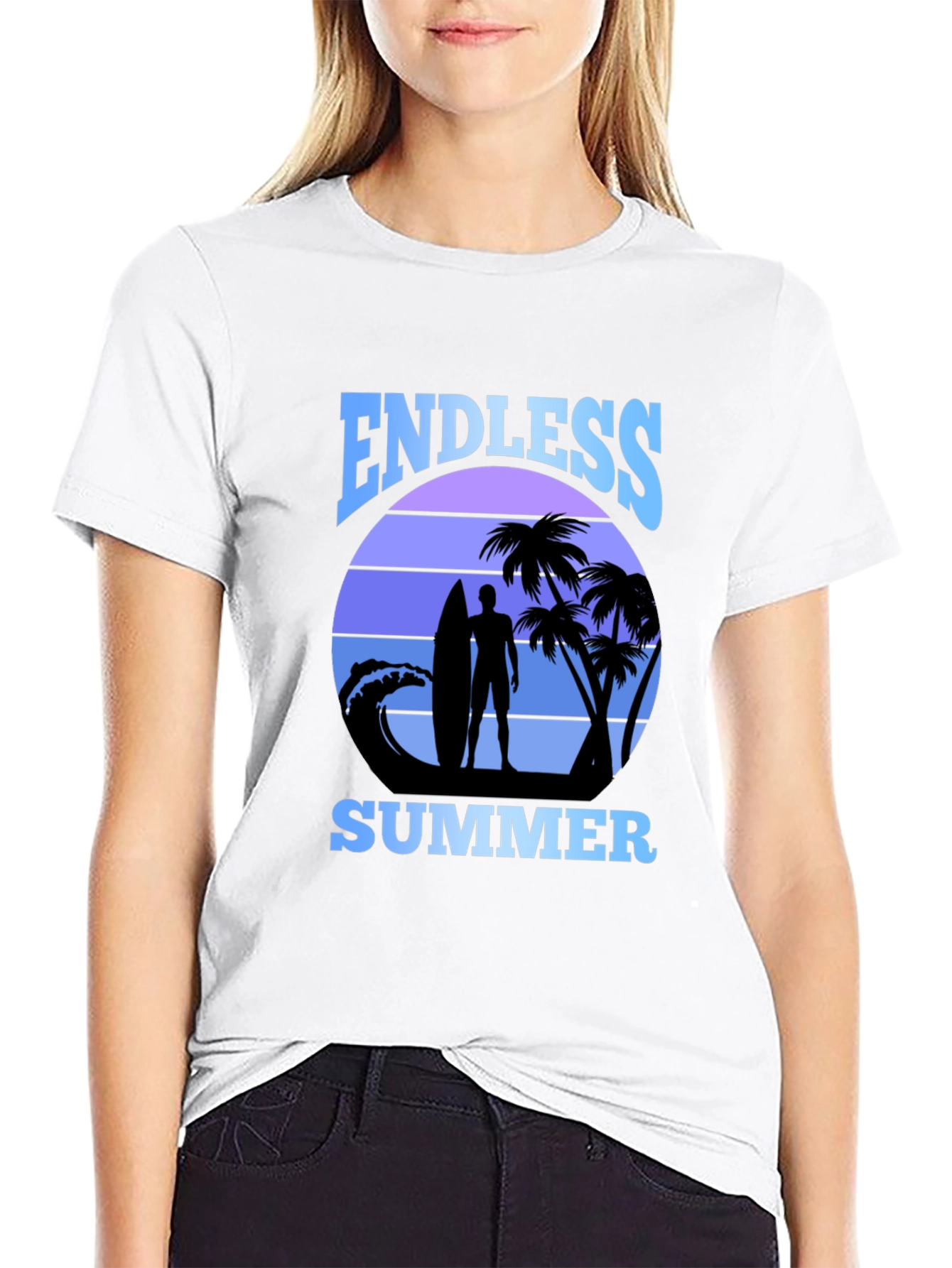 Endless Summer Graphic T-Shirt - Beach Vacation Tee
