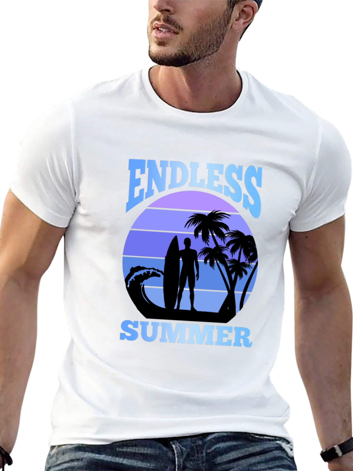 Endless Summer Graphic T-Shirt - Beach Vacation Tee