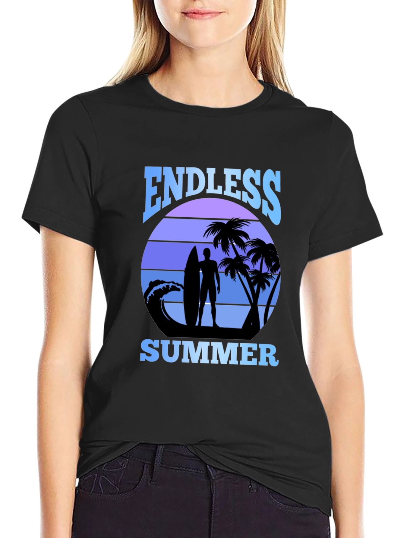 Endless Summer Graphic T-Shirt - Beach Vacation Tee