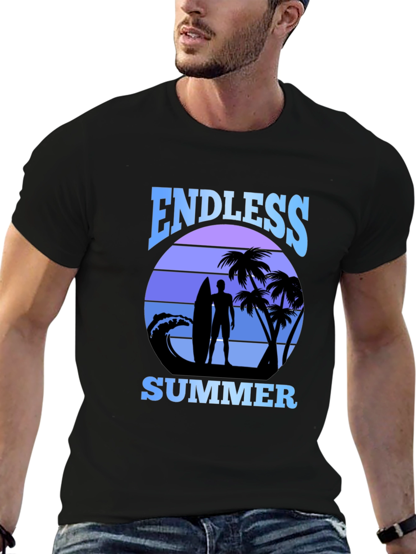 Endless Summer Graphic T-Shirt - Beach Vacation Tee