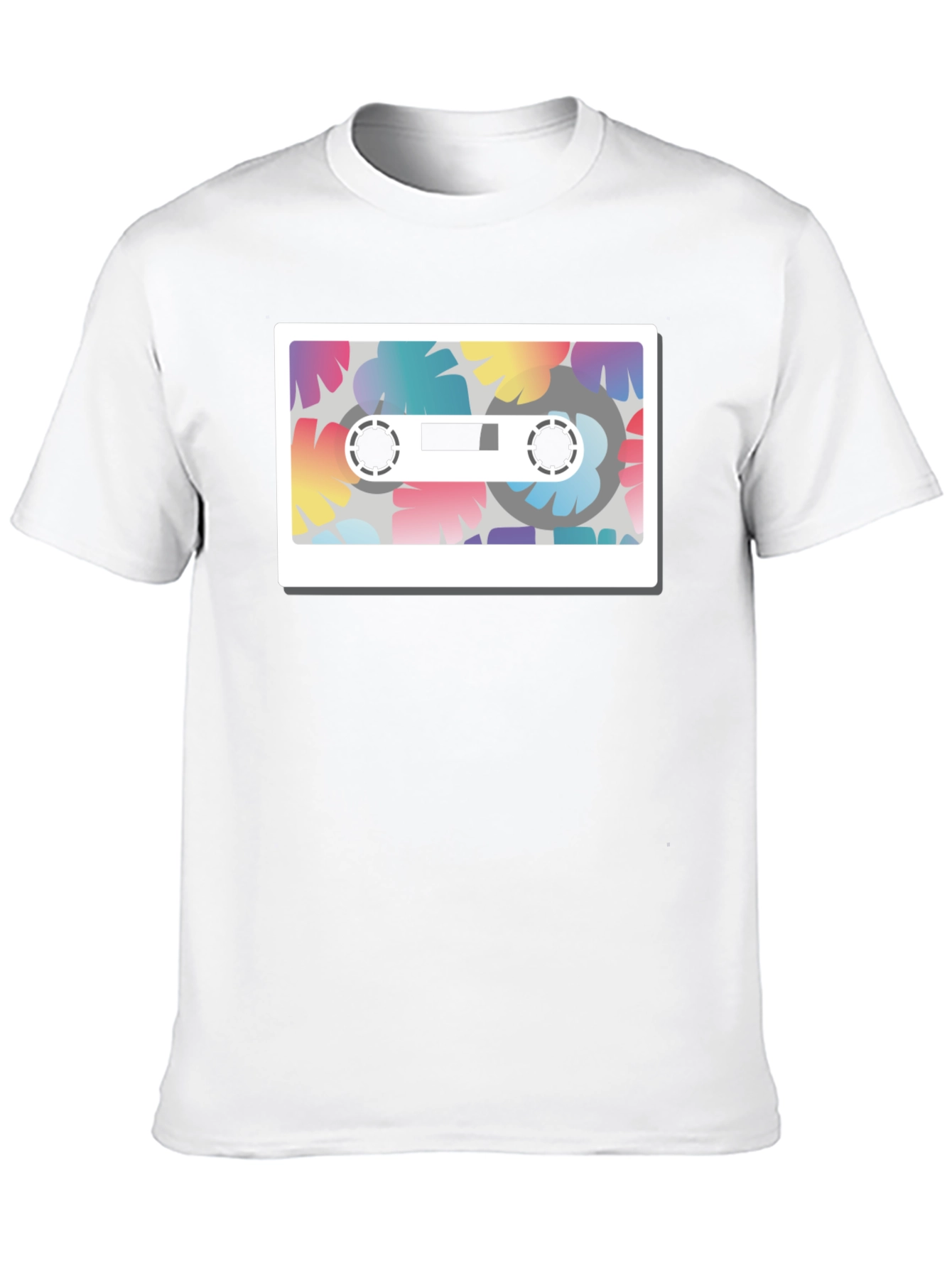 Retro Cassette Tape Graphic T-Shirt
