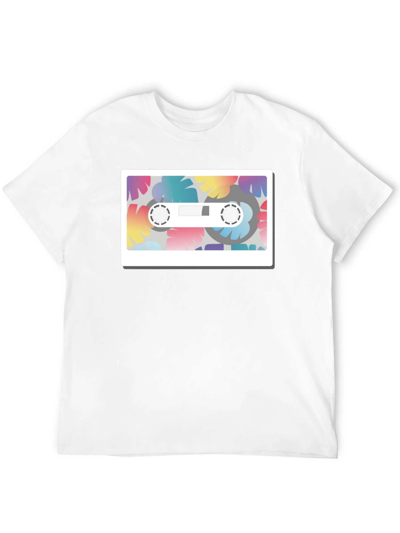 Retro Cassette Tape Graphic T-Shirt