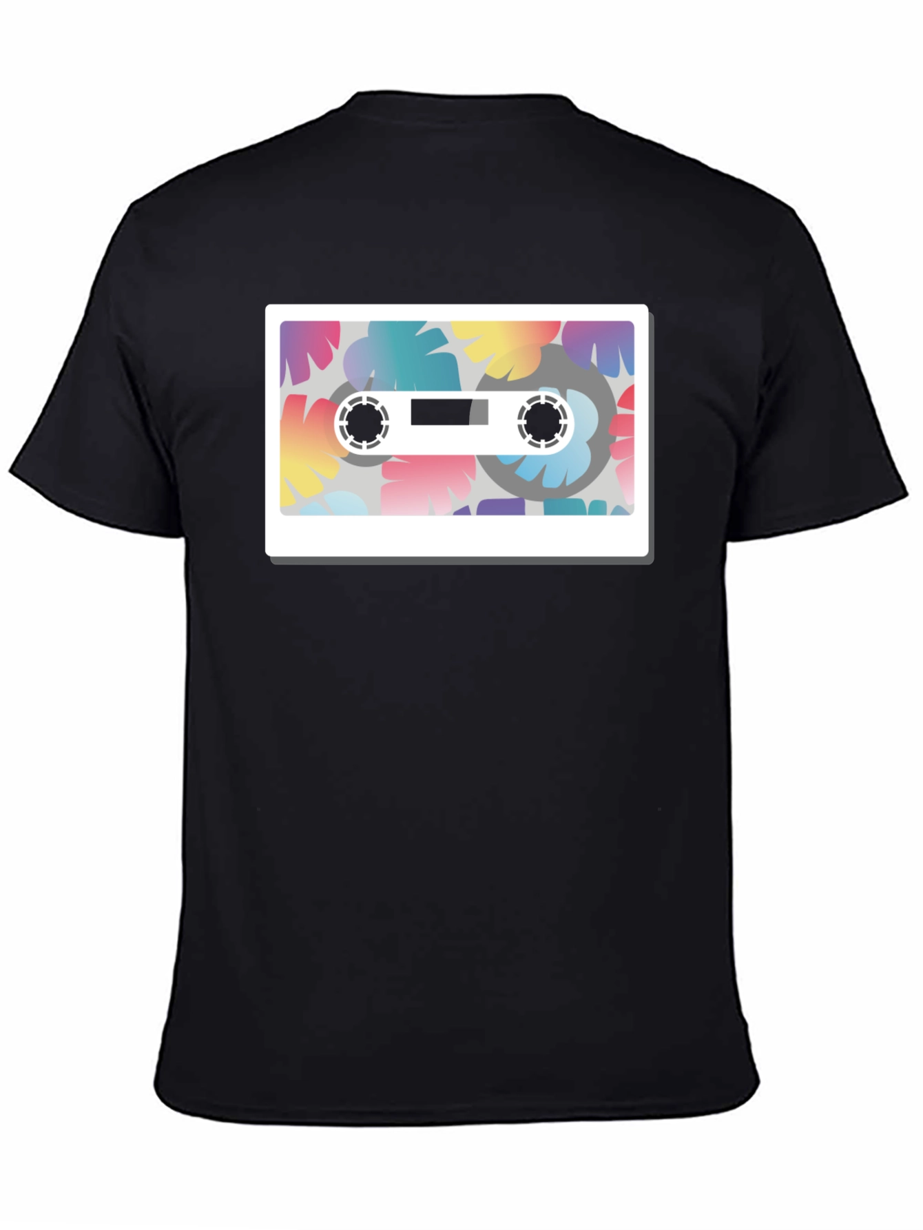Retro Cassette Tape Graphic T-Shirt