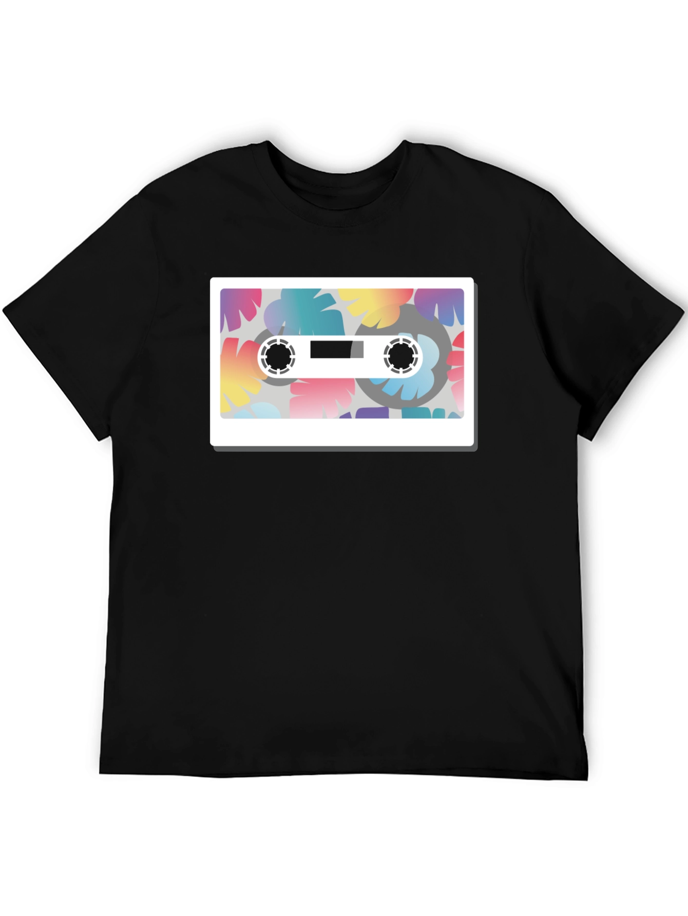 Retro Cassette Tape Graphic T-Shirt