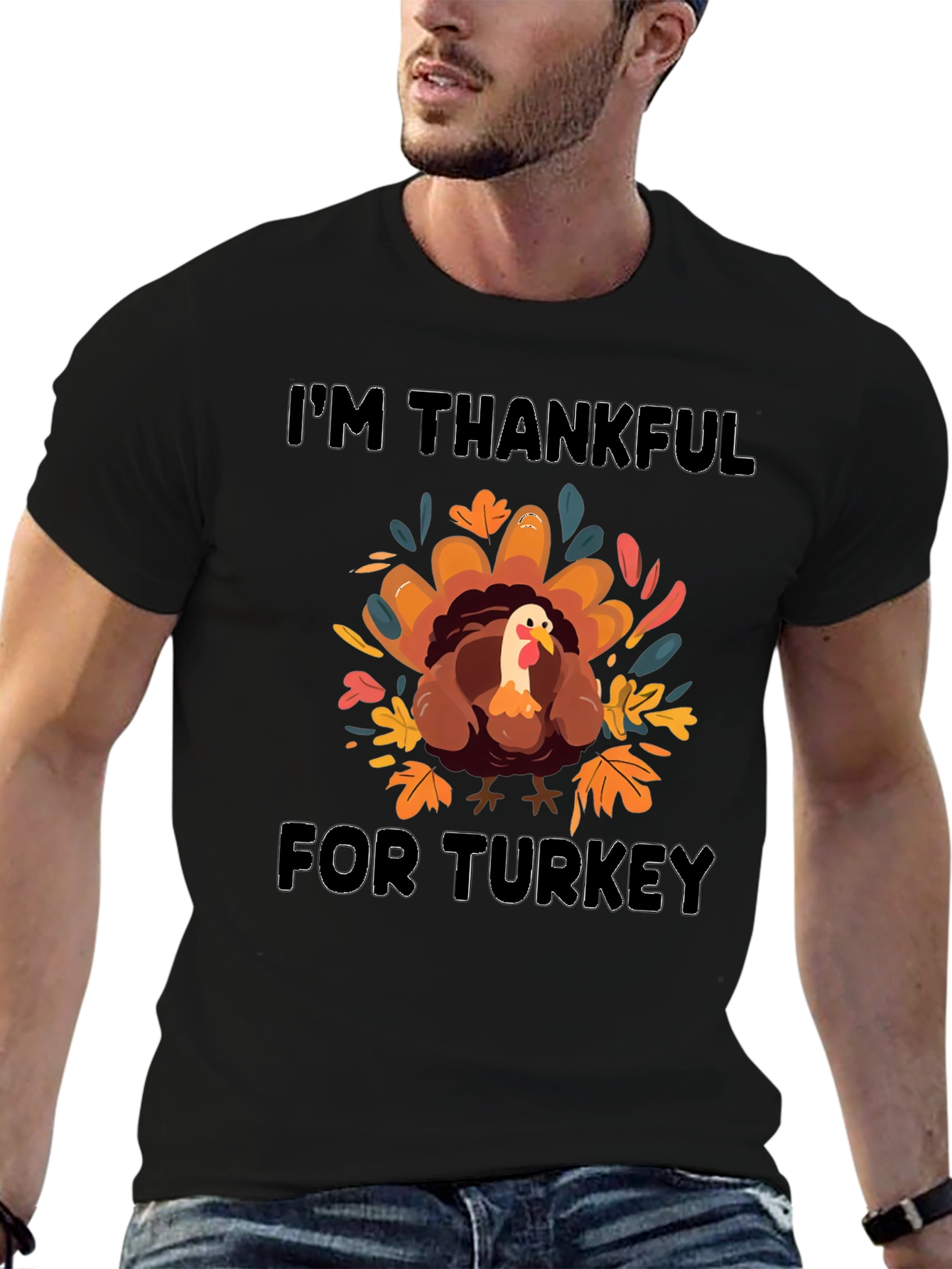 Thankful for Turkey Graphic Tee