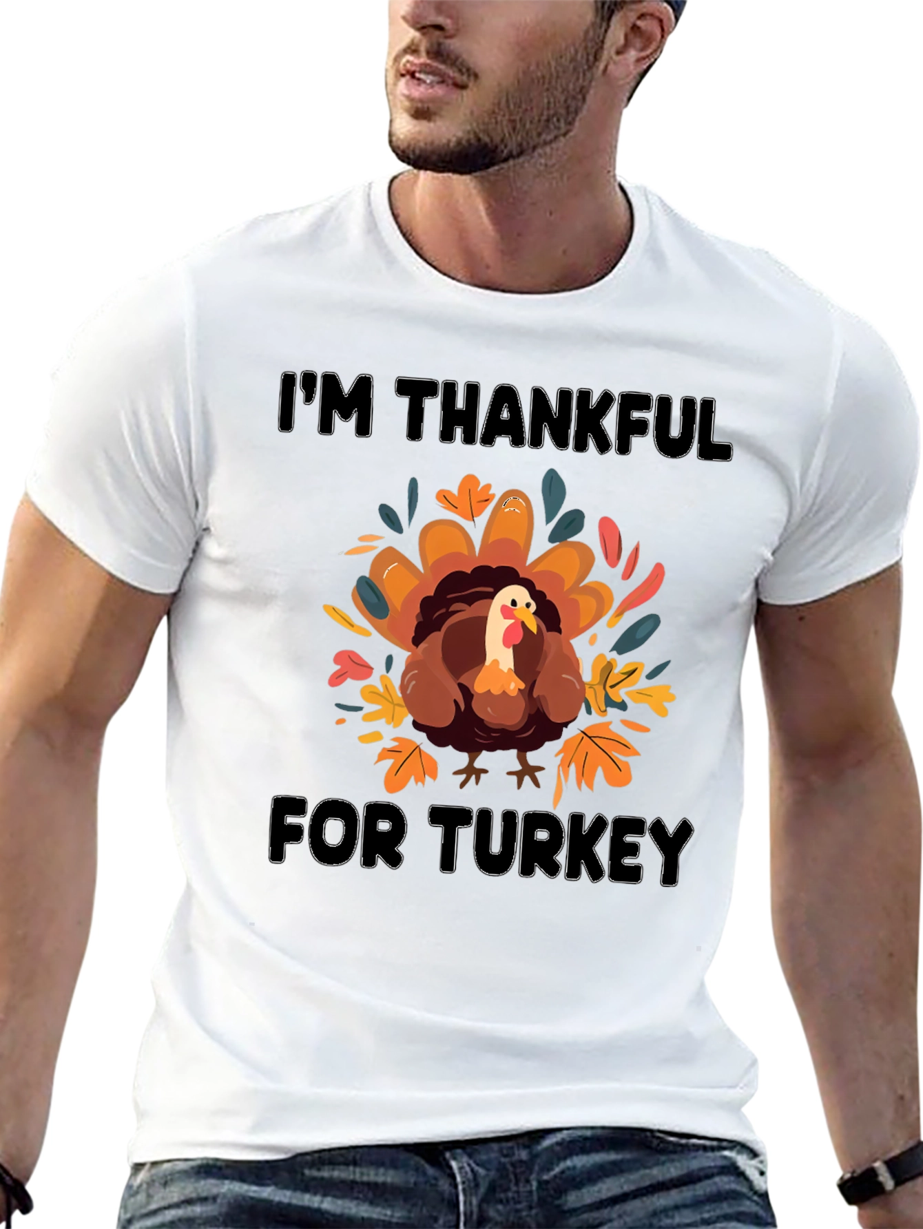 Thankful for Turkey Graphic Tee