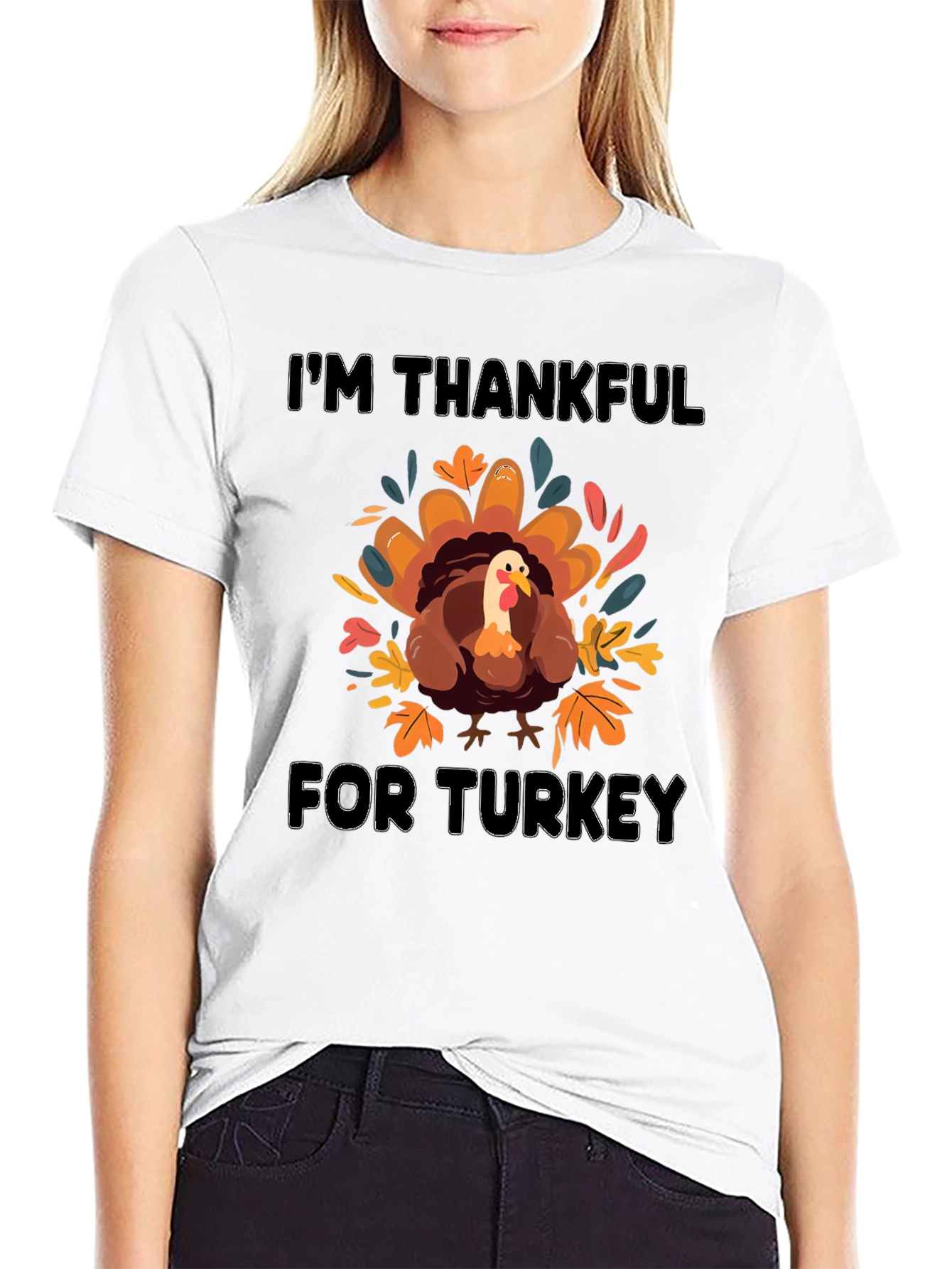 Thankful for Turkey Graphic Tee