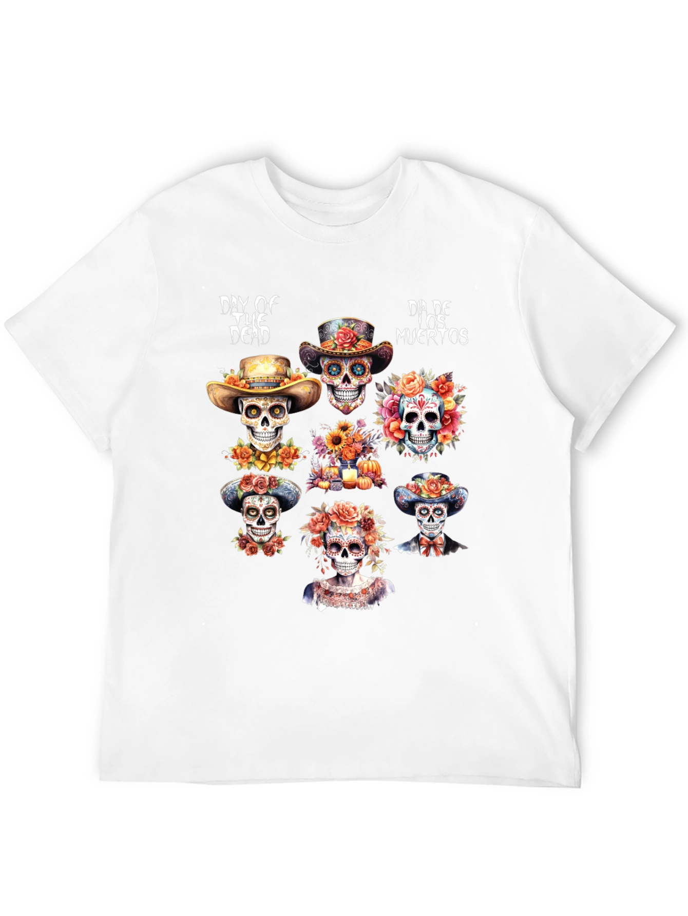 Day of the Dead Sugar Skull T-Shirt